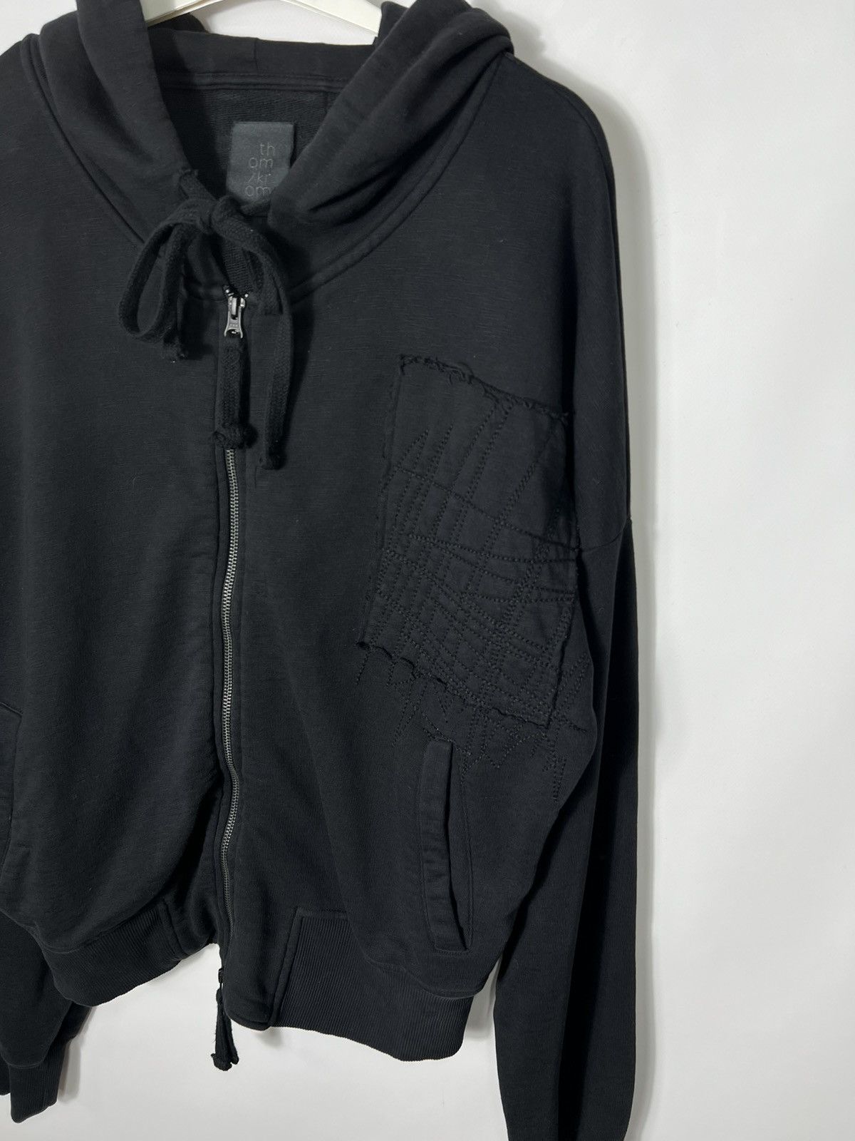 Thom Krom Vintage y2k Avant garde opium Thom Krom Oversized Zip Hoodie Size US S / EU 44-46 / 1 - 3 Thumbnail