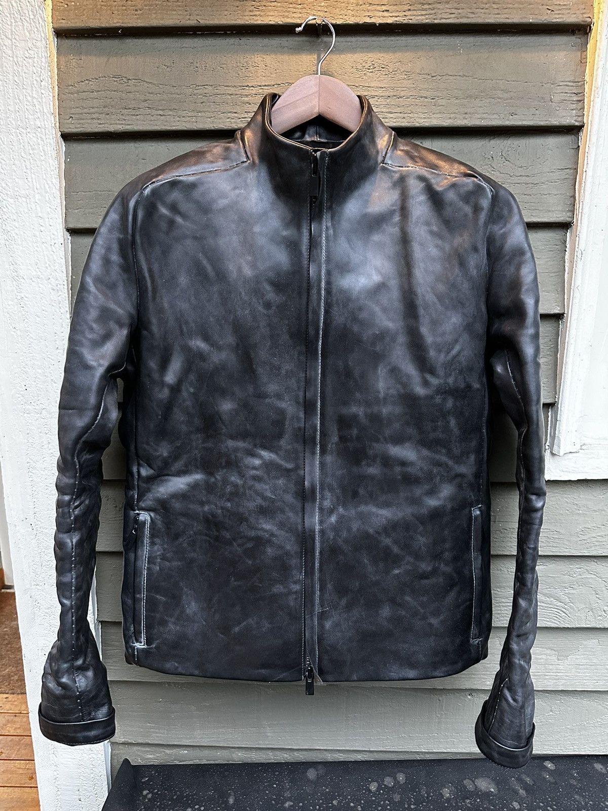 Layer-0 Layer-0 FWM15-22 Horsehide Leather Jacket Size US M / EU 48-50 / 2 - 8 Thumbnail