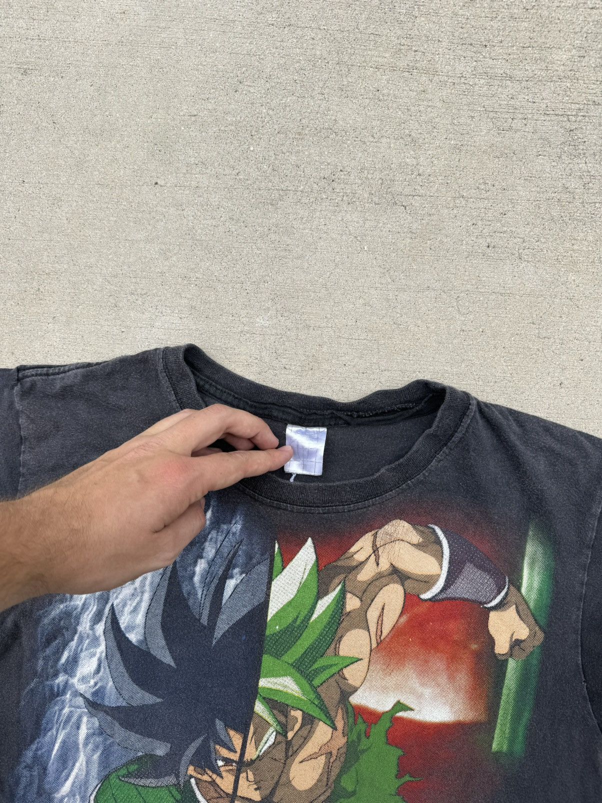 Anime Rare 00s vintage Dragon Ball Z Broly AOP anime fader Size US S / EU 44-46 / 1 - 4 Thumbnail