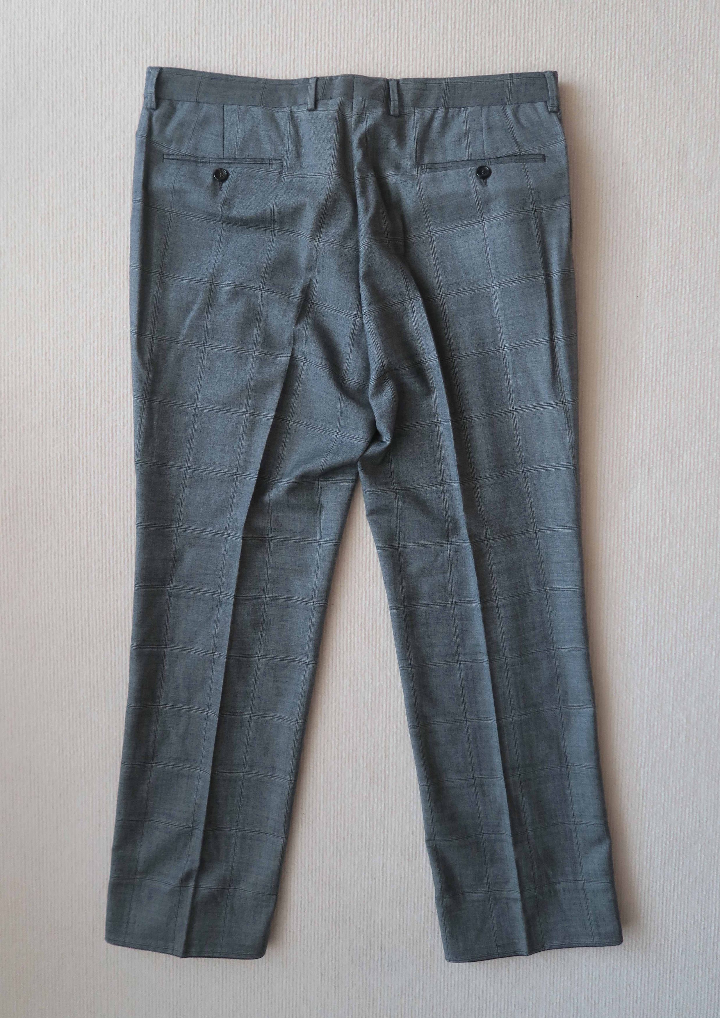 Gucci Gucci Gray Check Straight Leg Pants Size US 36 / EU 52 - 13 Thumbnail