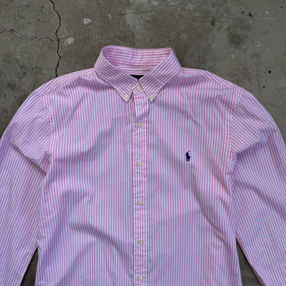 Ralph Lauren Ralph Lauren Button Up Shirt Pink Slim Fit Size US L / EU 52-54 / 3 - 3 Thumbnail