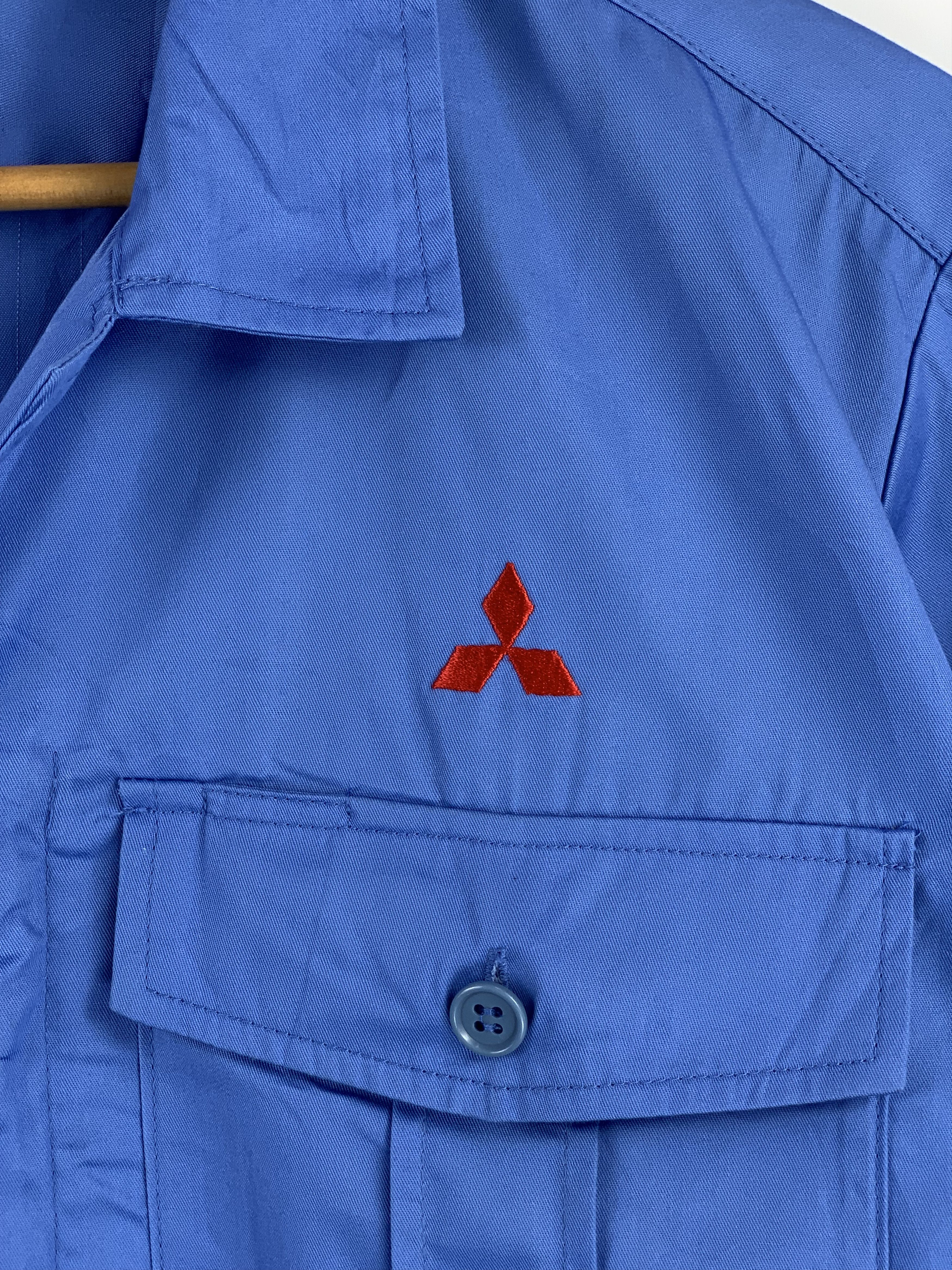 Japanese Brand Vintage Mitsubishi Workers Jacket J1529 Size US L / EU 52-54 / 3 - 7 Thumbnail