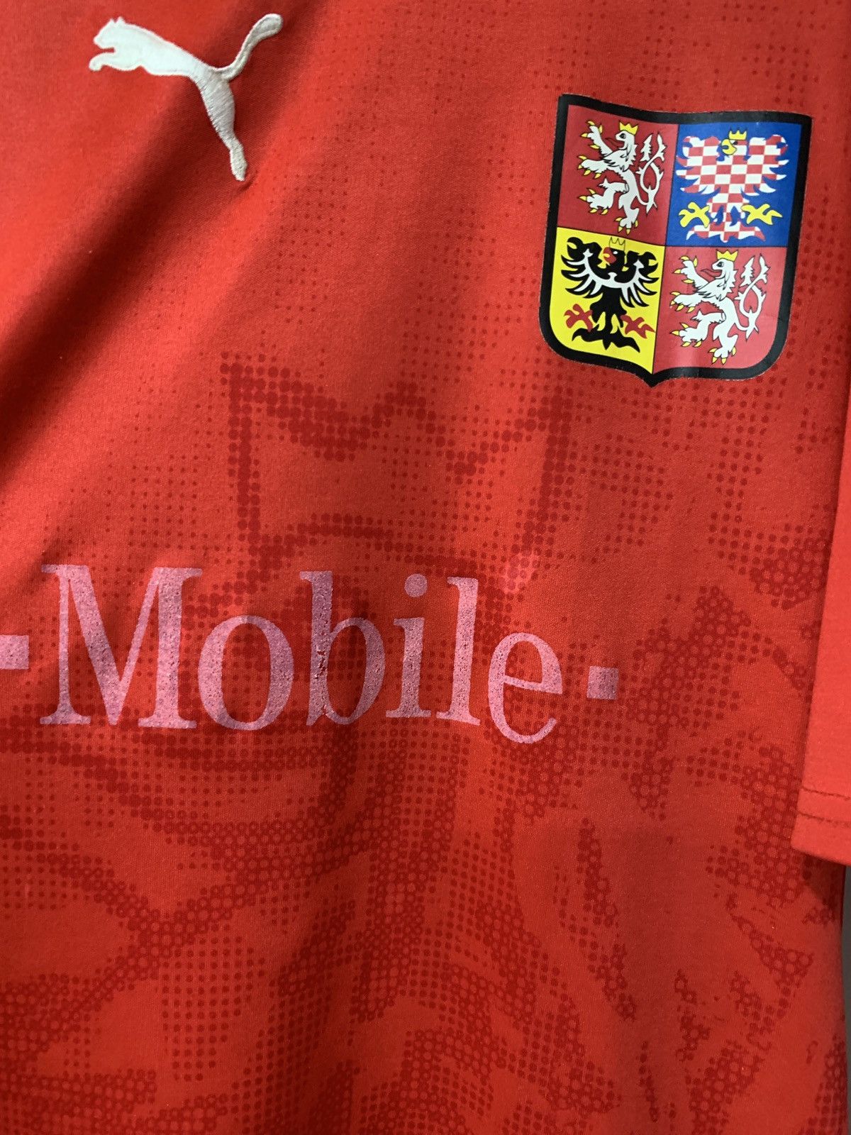Puma Czech Republic vintage 2006 2008 home soccer shirt jersey XL Size US XL / EU 56 / 4 - 7 Thumbnail