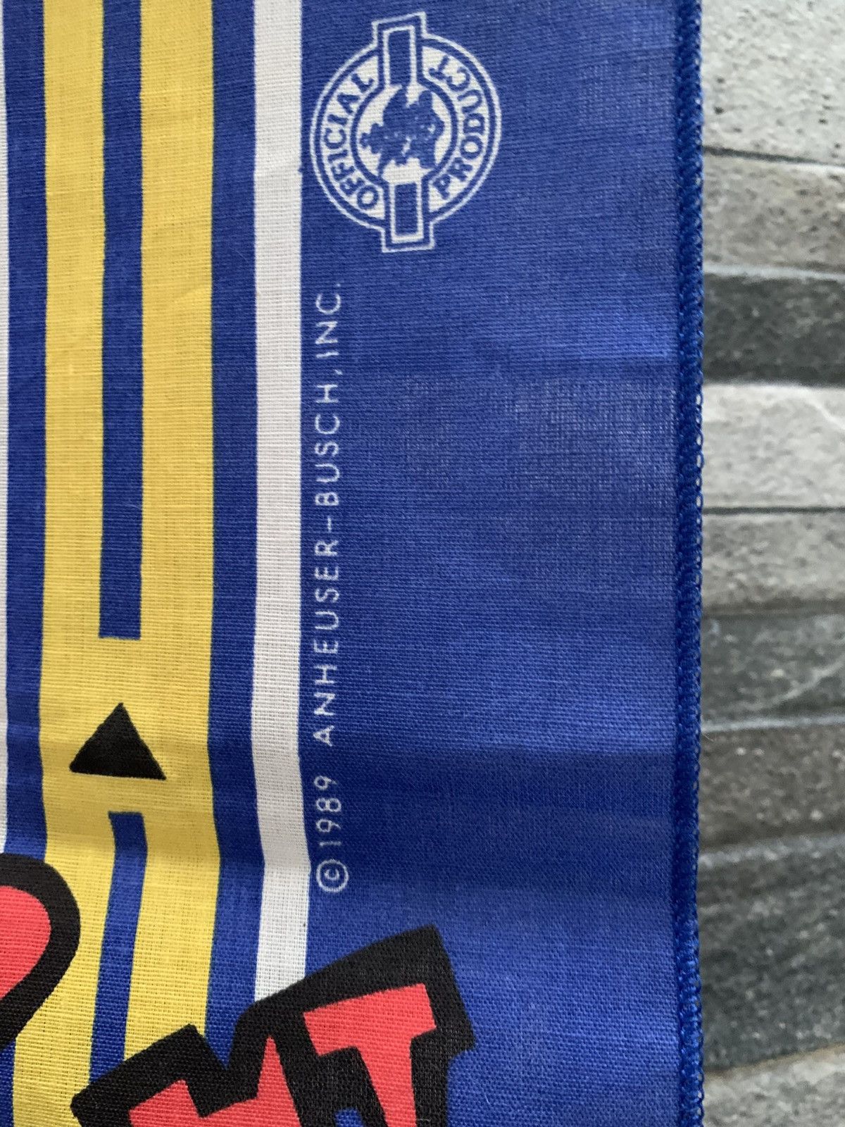 Other Vintage 1989 Bud Light Bandana Size ONE SIZE - 6 Thumbnail