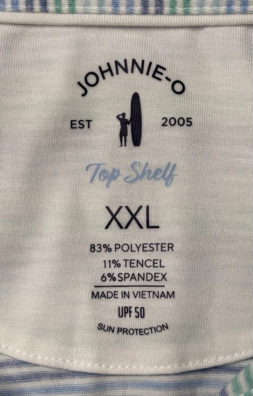 johnnie-O Johnnie-o Polo Shirt Men 2XL Top Shelf UPF 50 Sun Protection Size US XXL / EU 58 / 5 - 2 Thumbnail