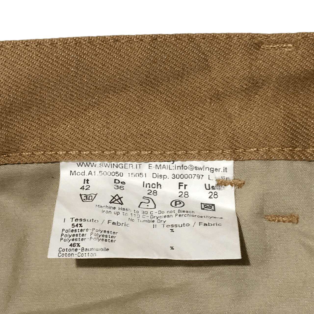 Fendi Fendi Roma Amor Khaki Trousers Waist 30" Size 28" / US 6 / IT 42 - 8 Thumbnail