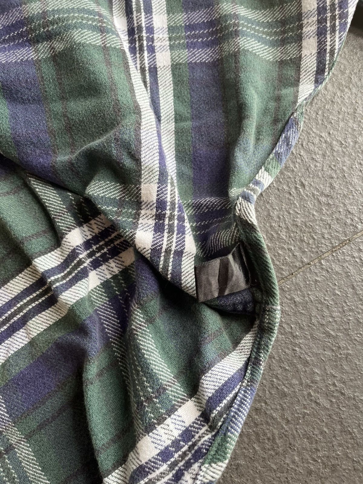 Vintage Vintage 80s Eddie Bauer Plaid Flannel Flap Pocket Lumberjack Size US L / EU 52-54 / 3 - 11 Thumbnail