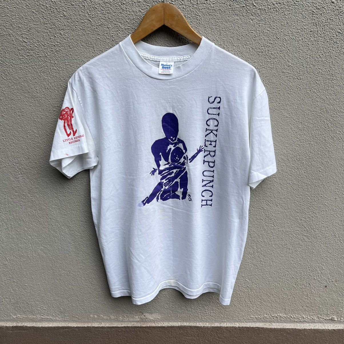 Band Tees Vintage rare 90s SUCKERPUNCH band tee hardcore punk Size US L / EU 52-54 / 3 - 1 Thumbnail