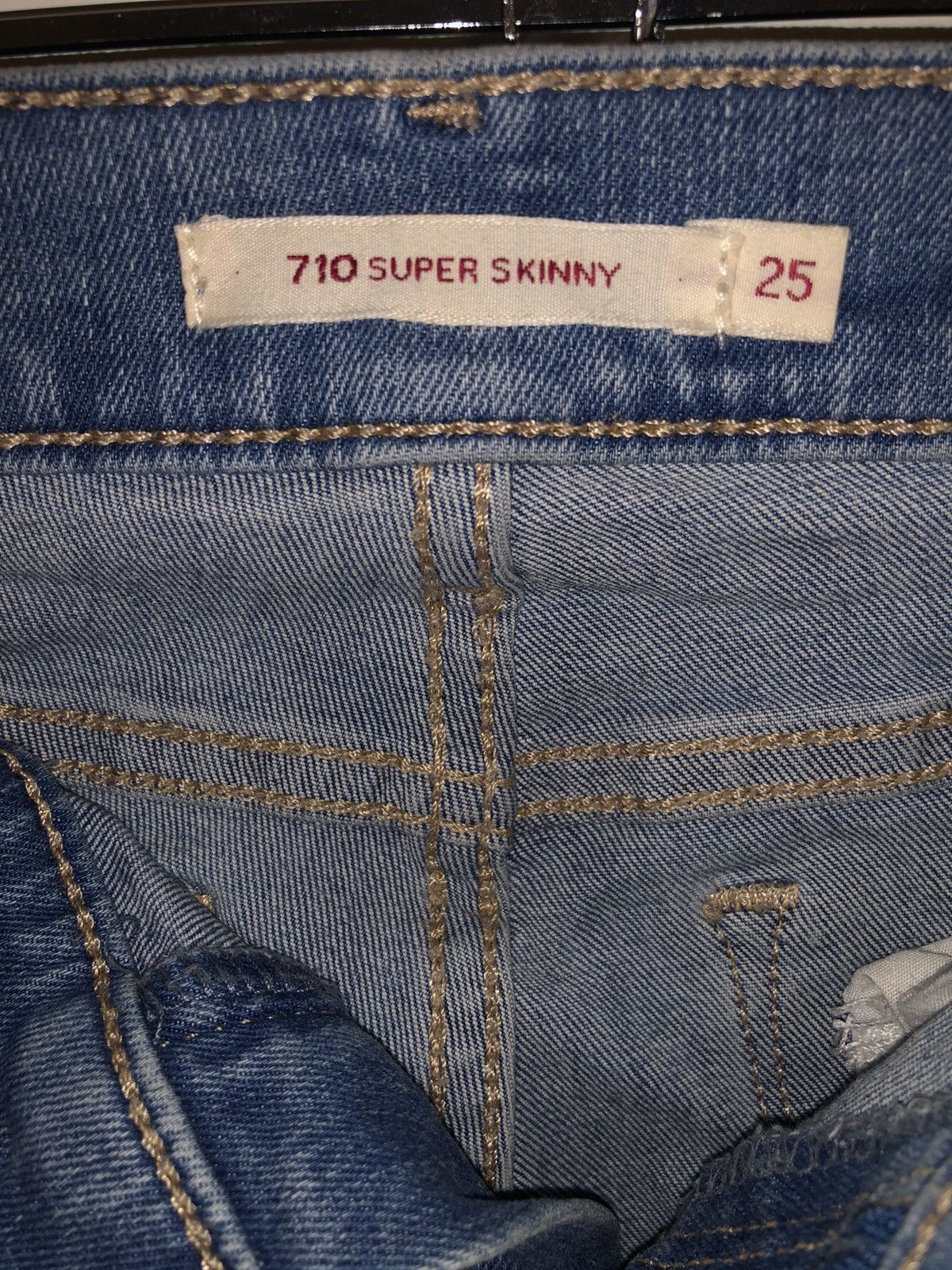 Levi's Levi’s Super Skinny Jeans Size 25" / US 0 / IT 36 - 4 Thumbnail