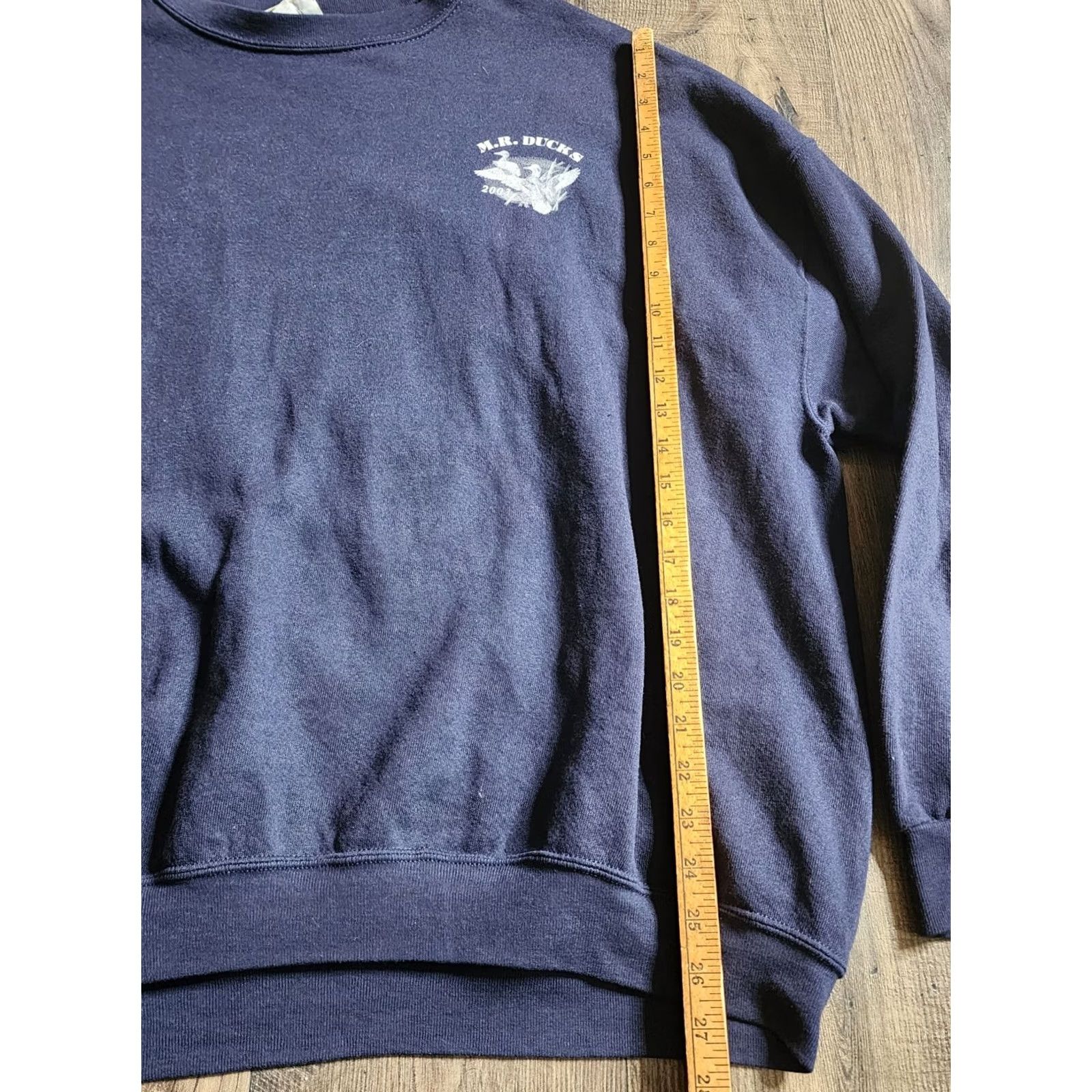 Lee VINTAGE Lee Sweatshirt Mens 3XL Blue Crewneck Pullover Graphic Print 90s Big & Tall Cotton Blend 2 Sided Crewneck Sweatshirt Size US XXL / EU 58 / 5 - 3 Thumbnail