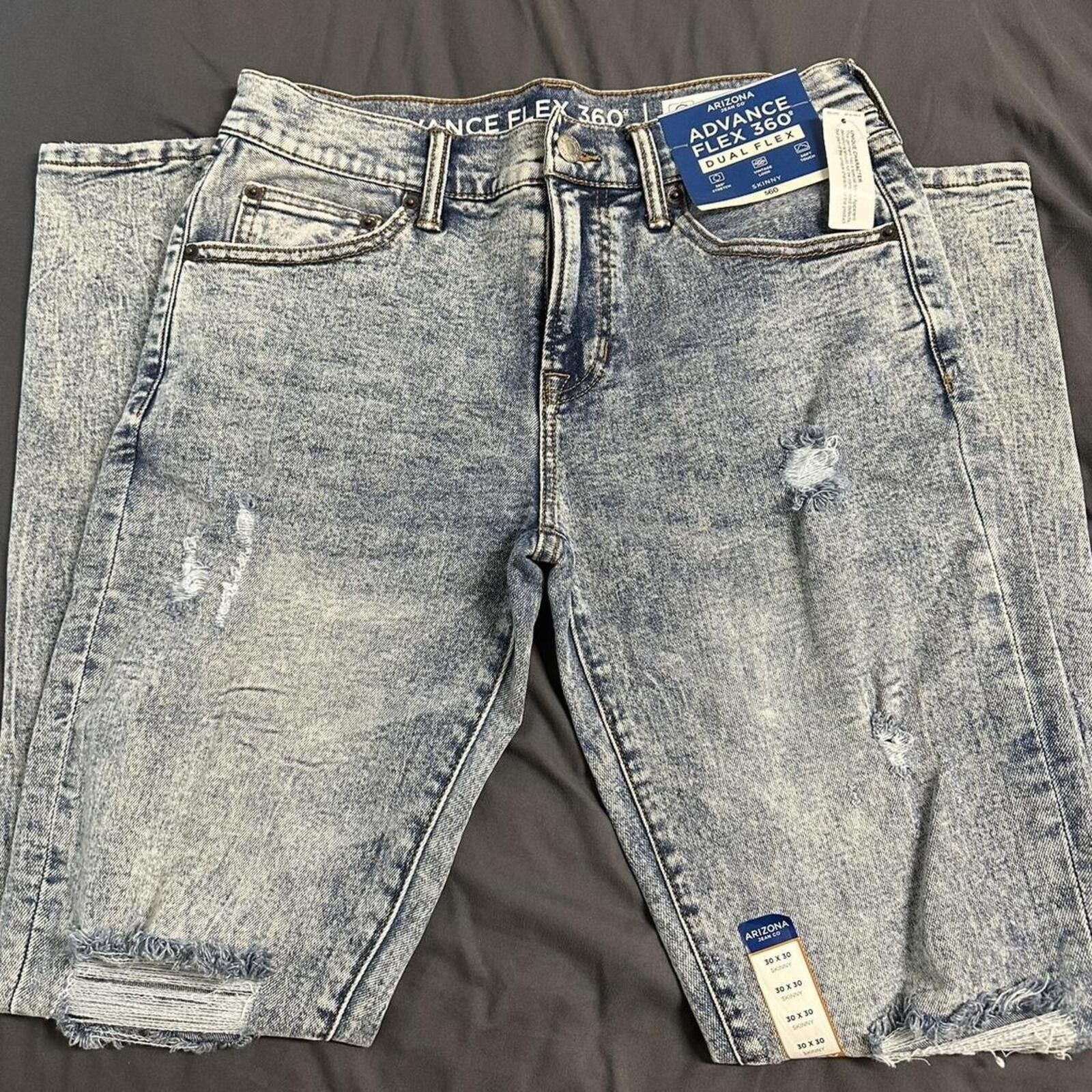 Arizona Jean Co. Light-washed denim jeans Size US 30 / EU 46 - 1 Thumbnail
