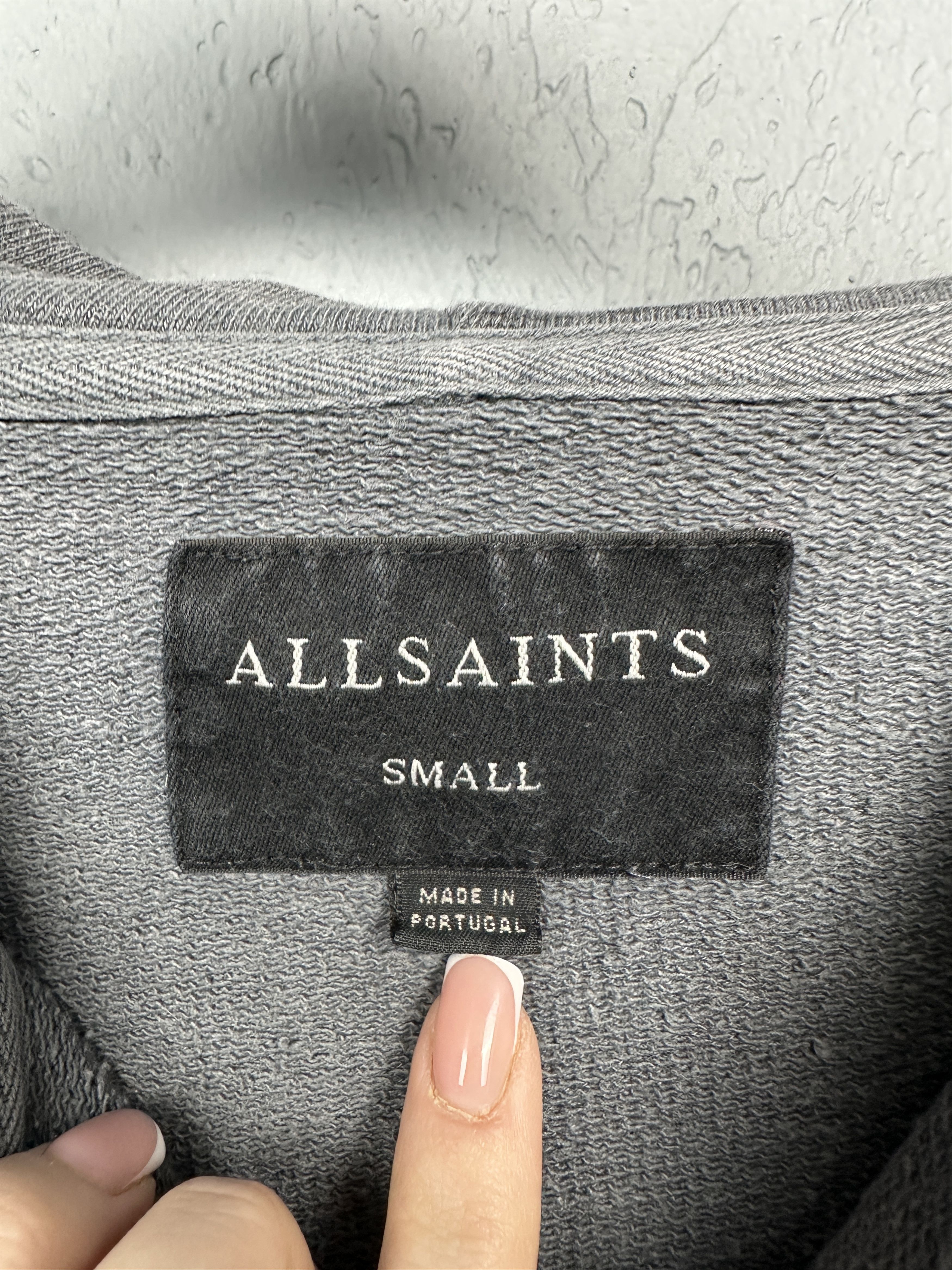 Allsaints × Vintage Allsaints Vintage Mens Ravage Zip Hoodie Y2K Size US S / EU 44-46 / 1 - 4 Thumbnail