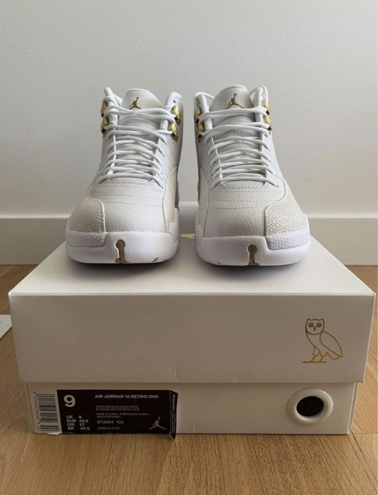 Jordan Brand OVO x Nike Air Jordan 12 Size US 9 / EU 42 - 3 Thumbnail