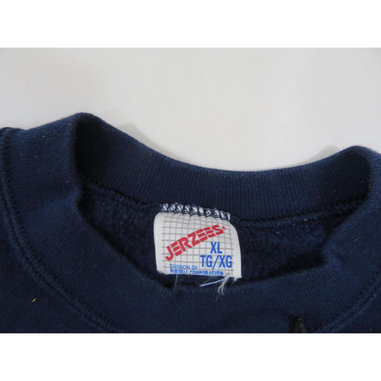 Jerzees Arcom College Sweatshirt, Navy Blue SZ XL 1990s Size US XL / EU 56 / 4 - 3 Thumbnail