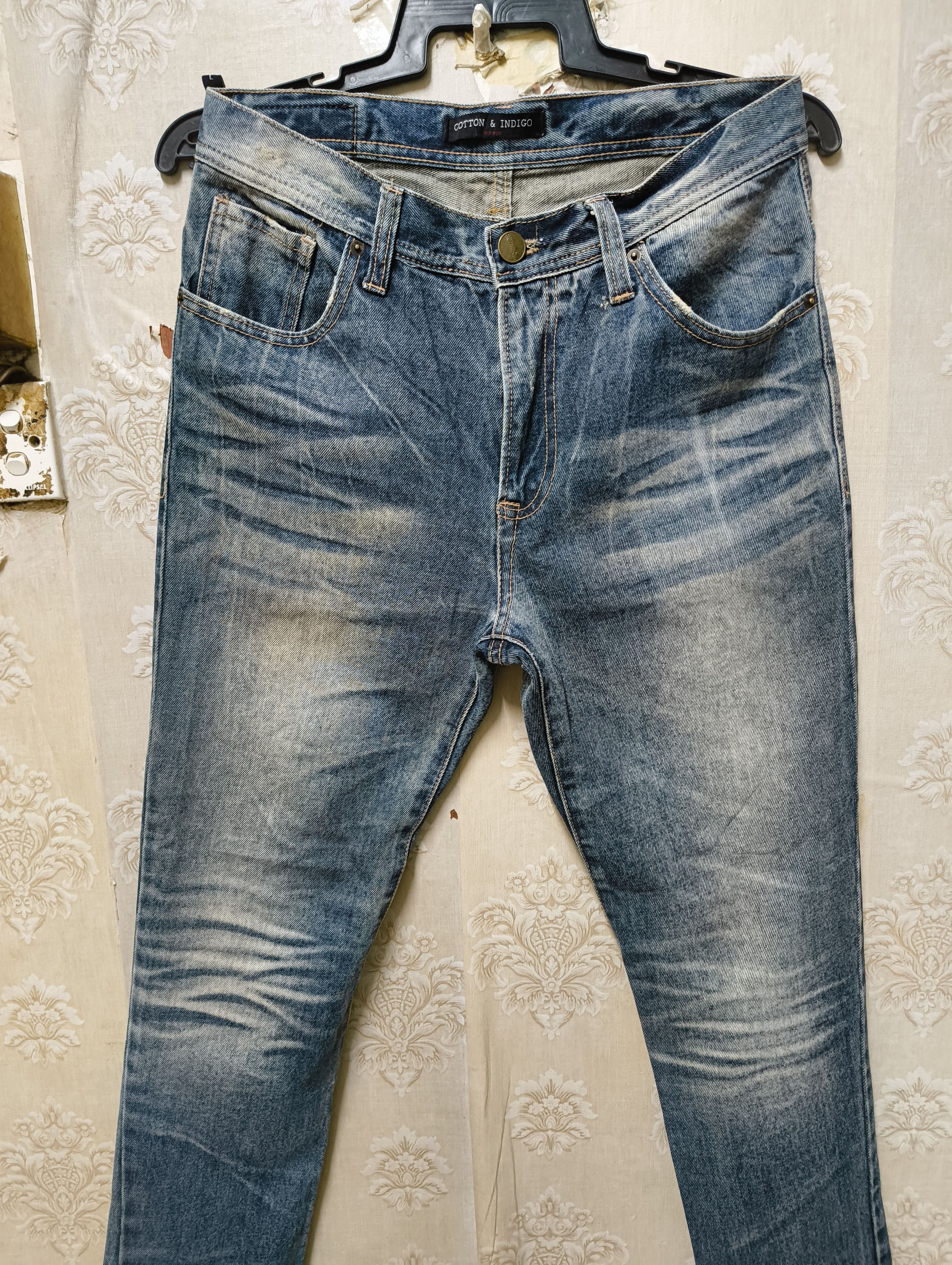 Japanese Brand × Undercover UNDERCOVER X CUSTOM DENIM JUN TAKAHASHI DUMI JEANS Size US 33 - 3 Thumbnail