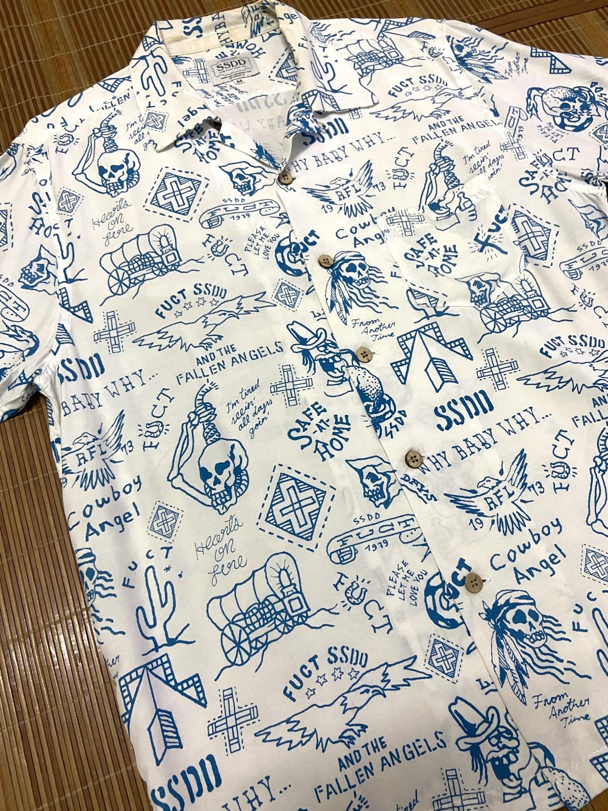 FUCT FUCT SSDD OVERPRINT SHIRT Size US M / EU 48-50 / 2 - 11 Thumbnail