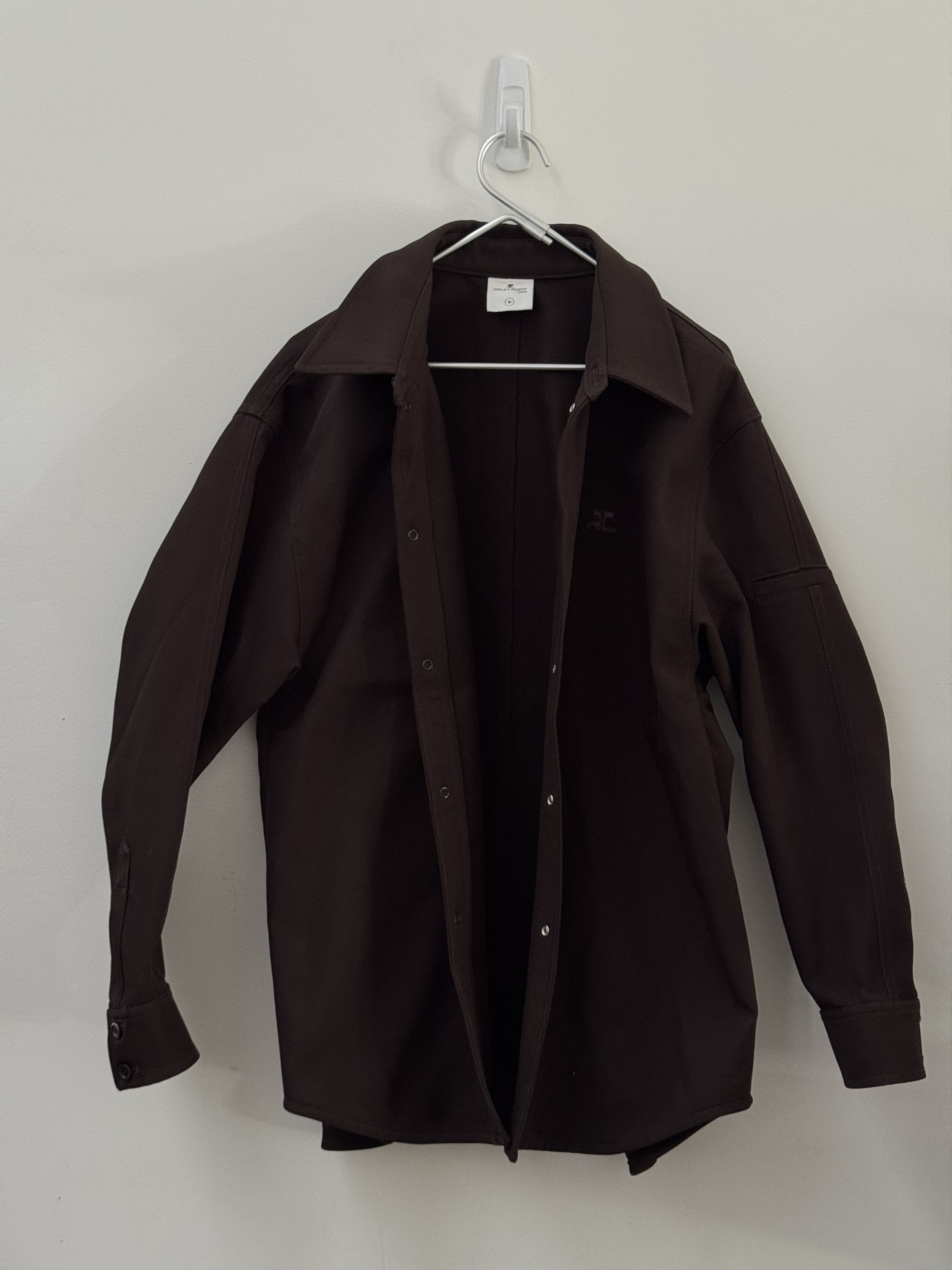 Courreges Courreges Paris Medium Brown Chore Jacket Size US M / EU 48-50 / 2 - 1 Thumbnail