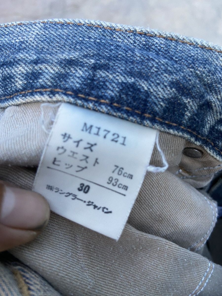 Beauty Beast 🔥 Jeans Vtg 80s Wrangler jeans baggy Wrangler blue bell Size US 30 / EU 46 - 12 Thumbnail