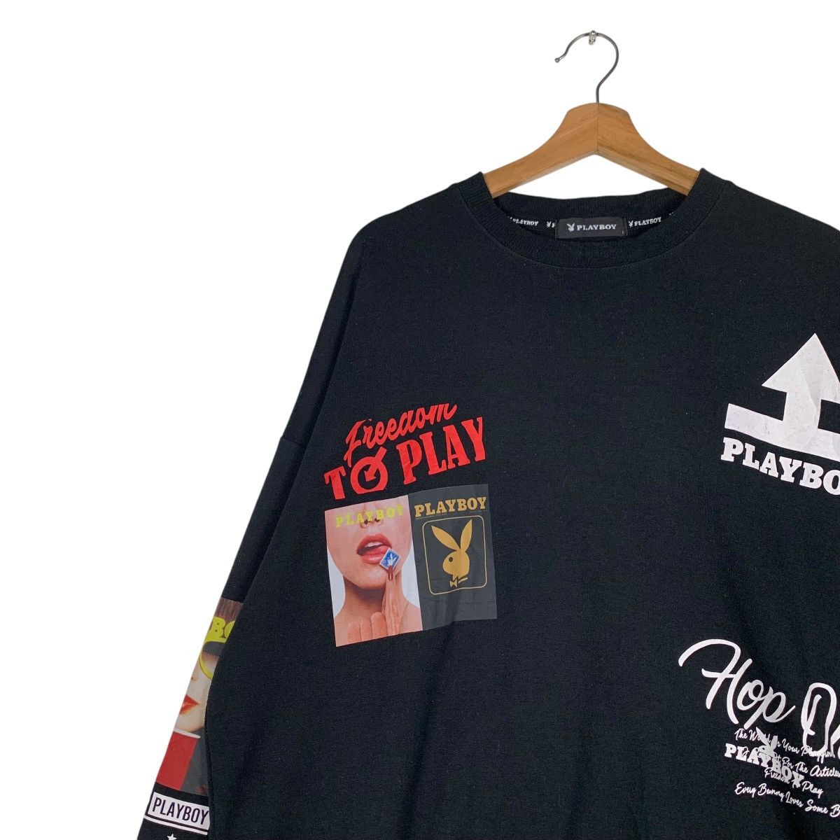 Playboy PLAYBOY Graphics Sweatshirt #1382-C62 Size US L / EU 52-54 / 3 - 6 Thumbnail