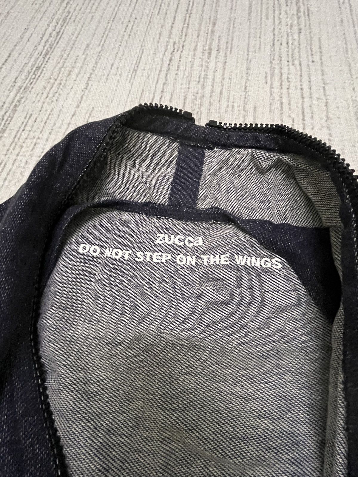 CABANE de ZUCCa × Issey Miyake Zucca full zip denime jacket Size ONE SIZE - 2 Thumbnail