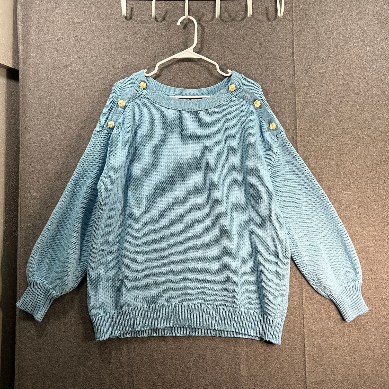 Other Laurie Felt Women's Sweater Pure Cotton Pullover Size XL / US 12-14 / IT 48-50 - 1 Thumbnail