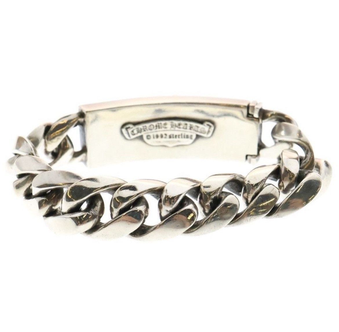 Chrome Hearts Chrome Hearts Old ID Dagger Link Bracelet Silver Size ONE SIZE - 2 Thumbnail