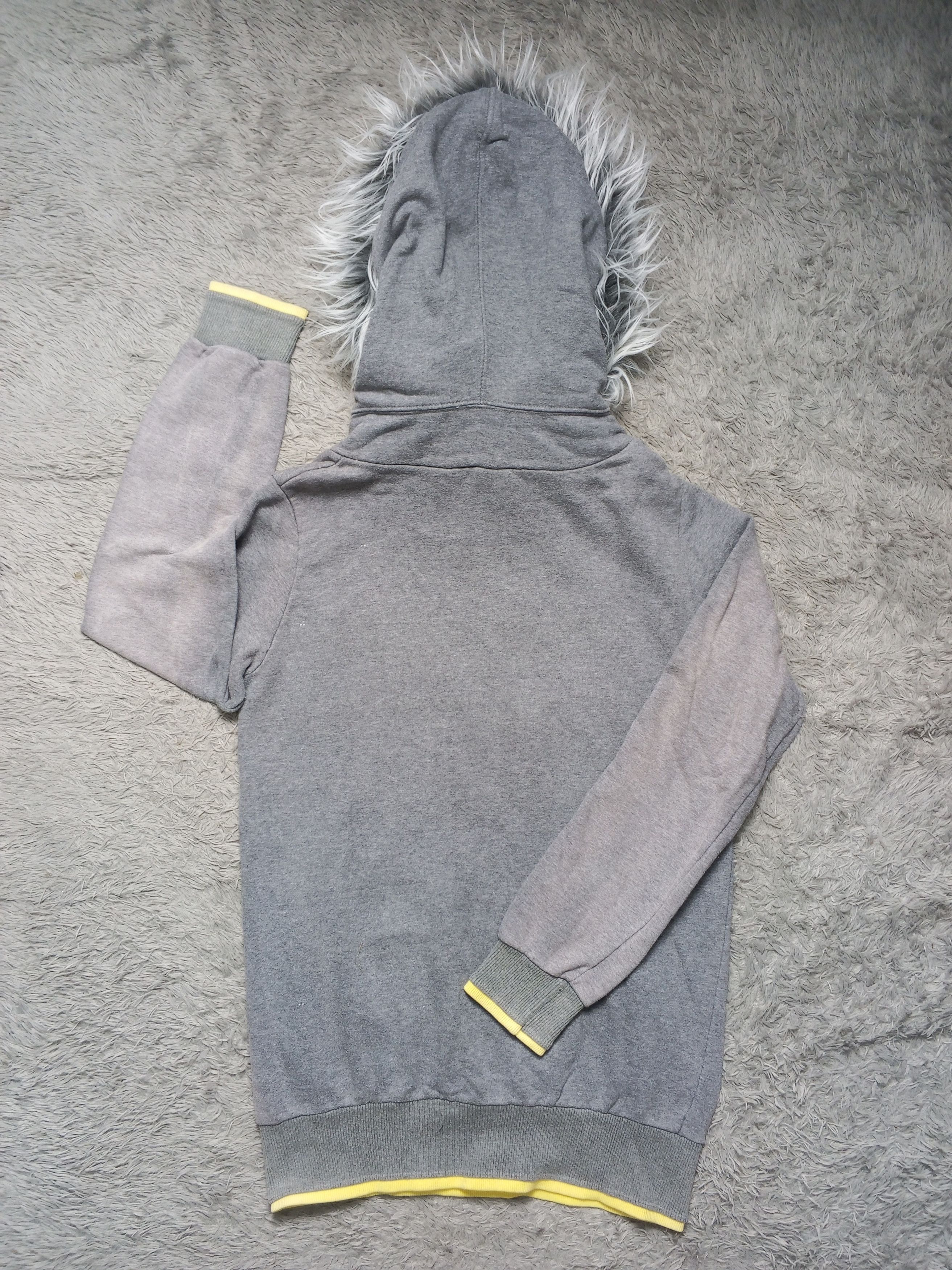 Japanese Brand Crazy Faded Hysteric Hollister 55 Faux Fur Hoodie Size US M / EU 48-50 / 2 - 2 Thumbnail