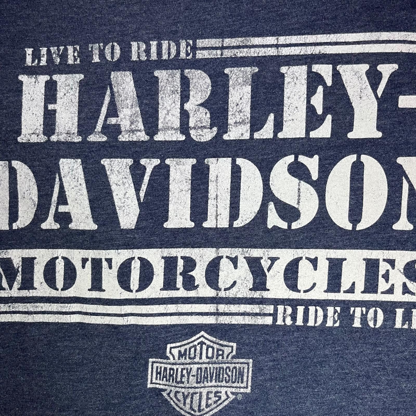 Harley Davidson 💨 Harley-Davidson “Windy City Chicago” Tee – Size L Size US L / EU 52-54 / 3 - 6 Thumbnail
