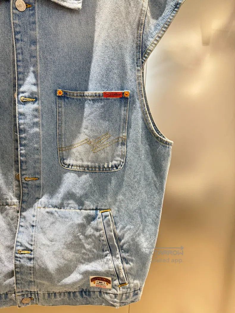Martine Rose Martine Rose Sleeveless Denim Jacket Size US S / EU 44-46 / 1 - 3 Thumbnail