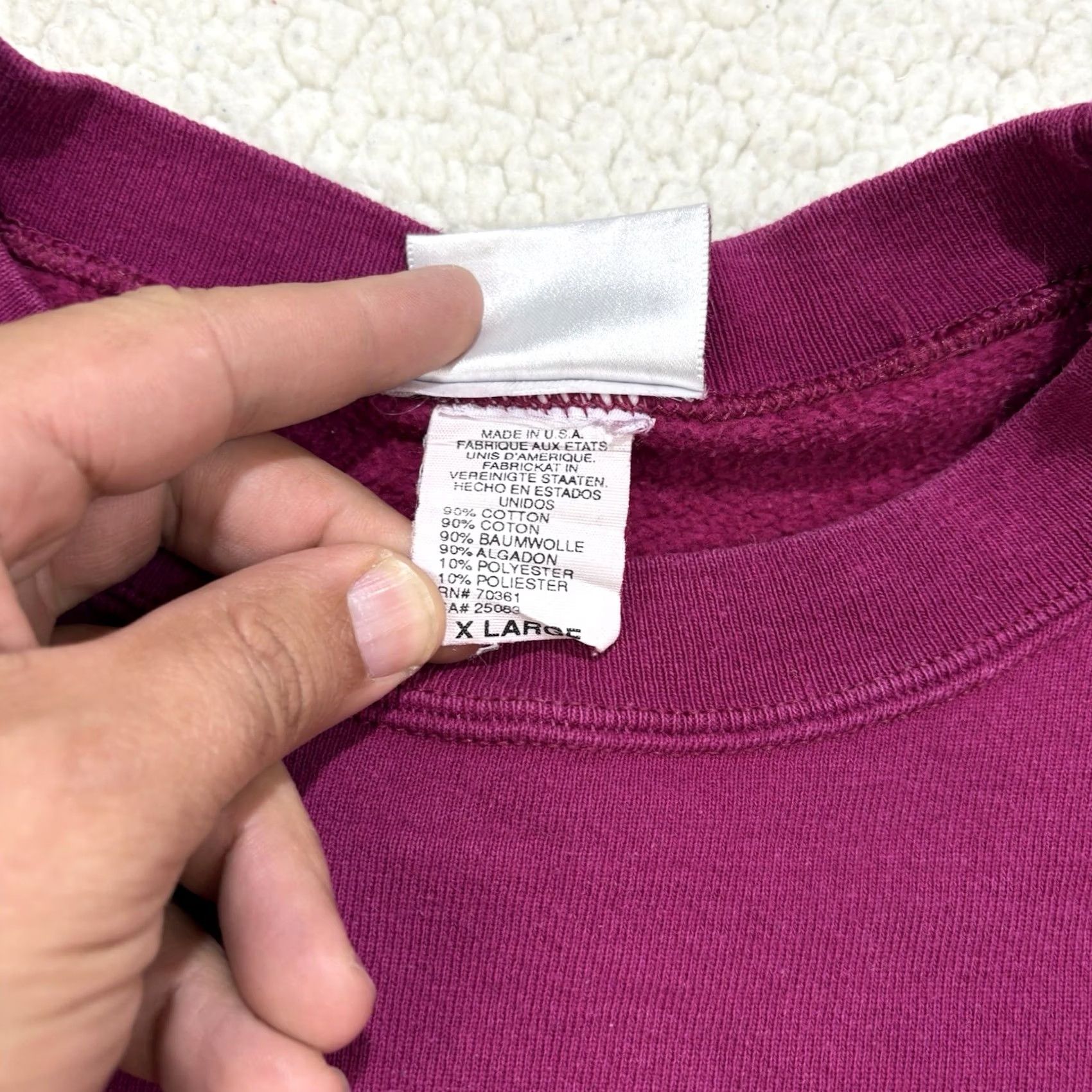Vintage VINTAGE Excalibur Sweatshirt Pullover K Knight USA Las Vegas Embroidered Logo Pink XL Unisex Adults Shirt Size US XL / EU 56 / 4 - 4 Thumbnail