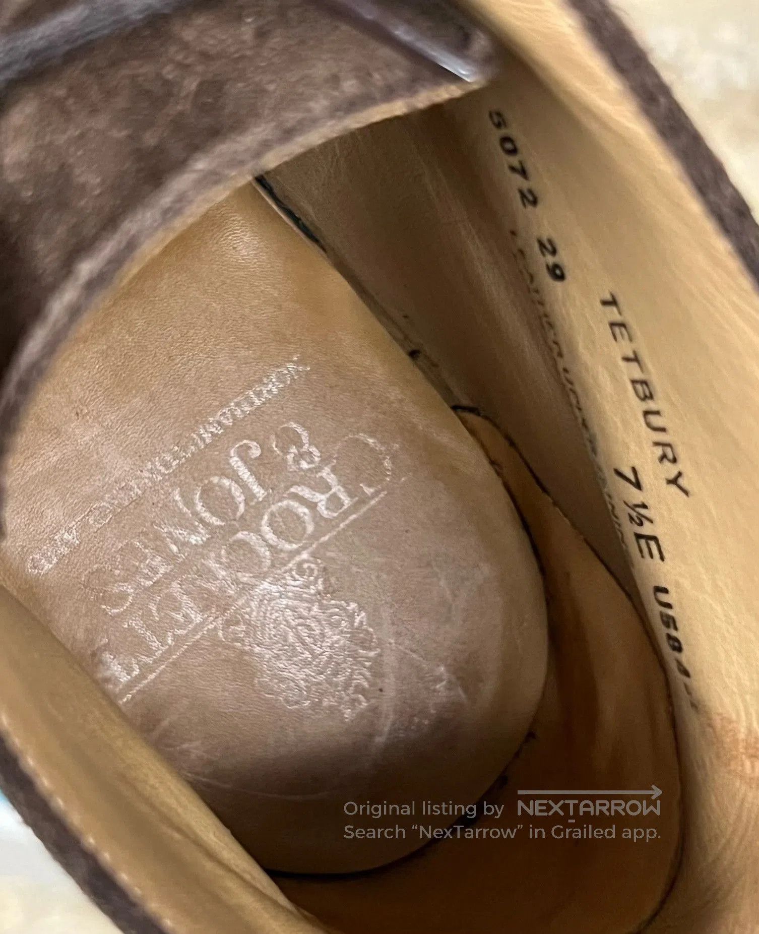 Crockett & Jones Crockett & Jones Suede Desert Boots 348. Size US 9.5 / EU 42-43 - 5 Thumbnail