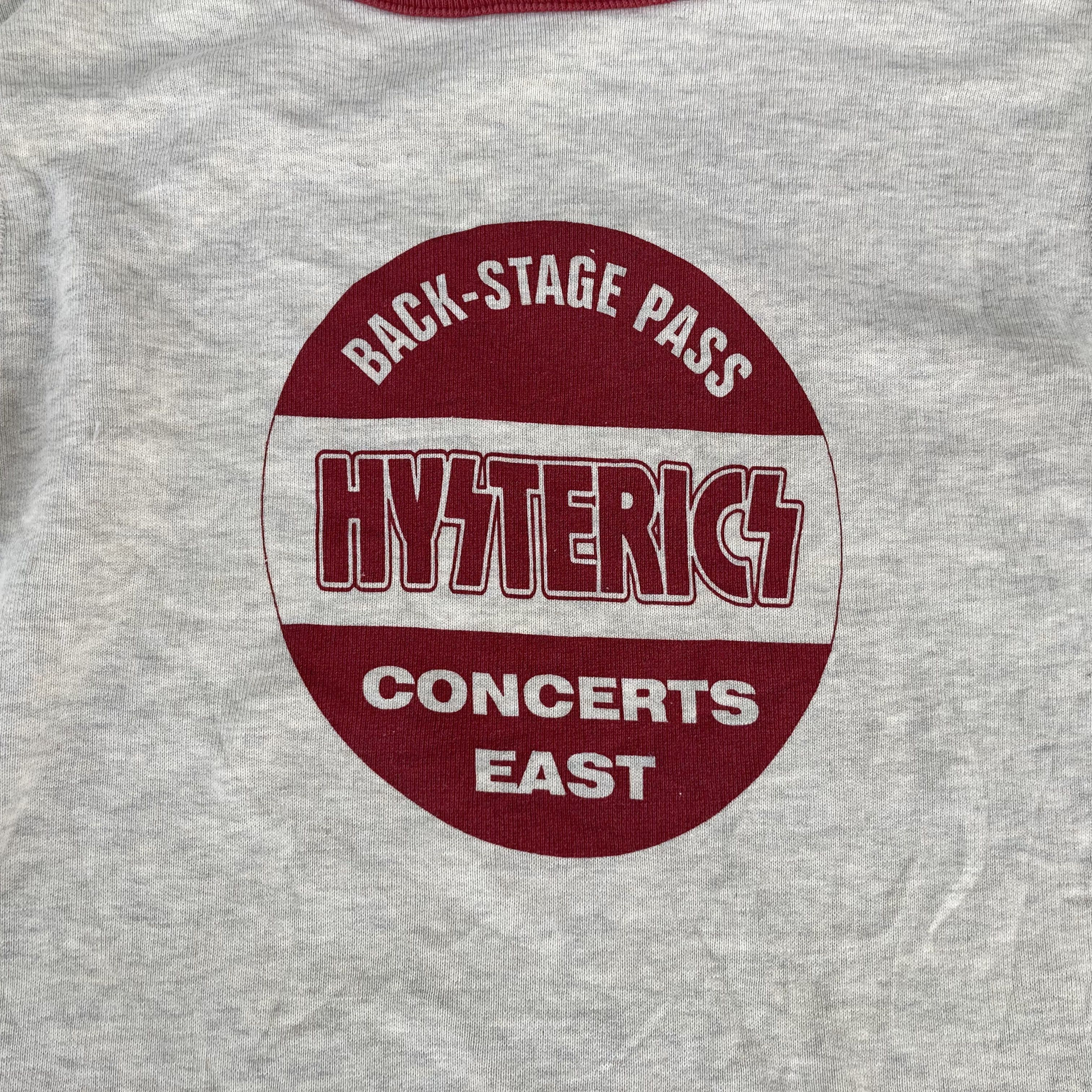 Band Tees × Hysteric Glamour × Vintage Vtg Hysteric Glamour Back Stage Pass Concerts East Jumper Size US S / EU 44-46 / 1 - 3 Thumbnail