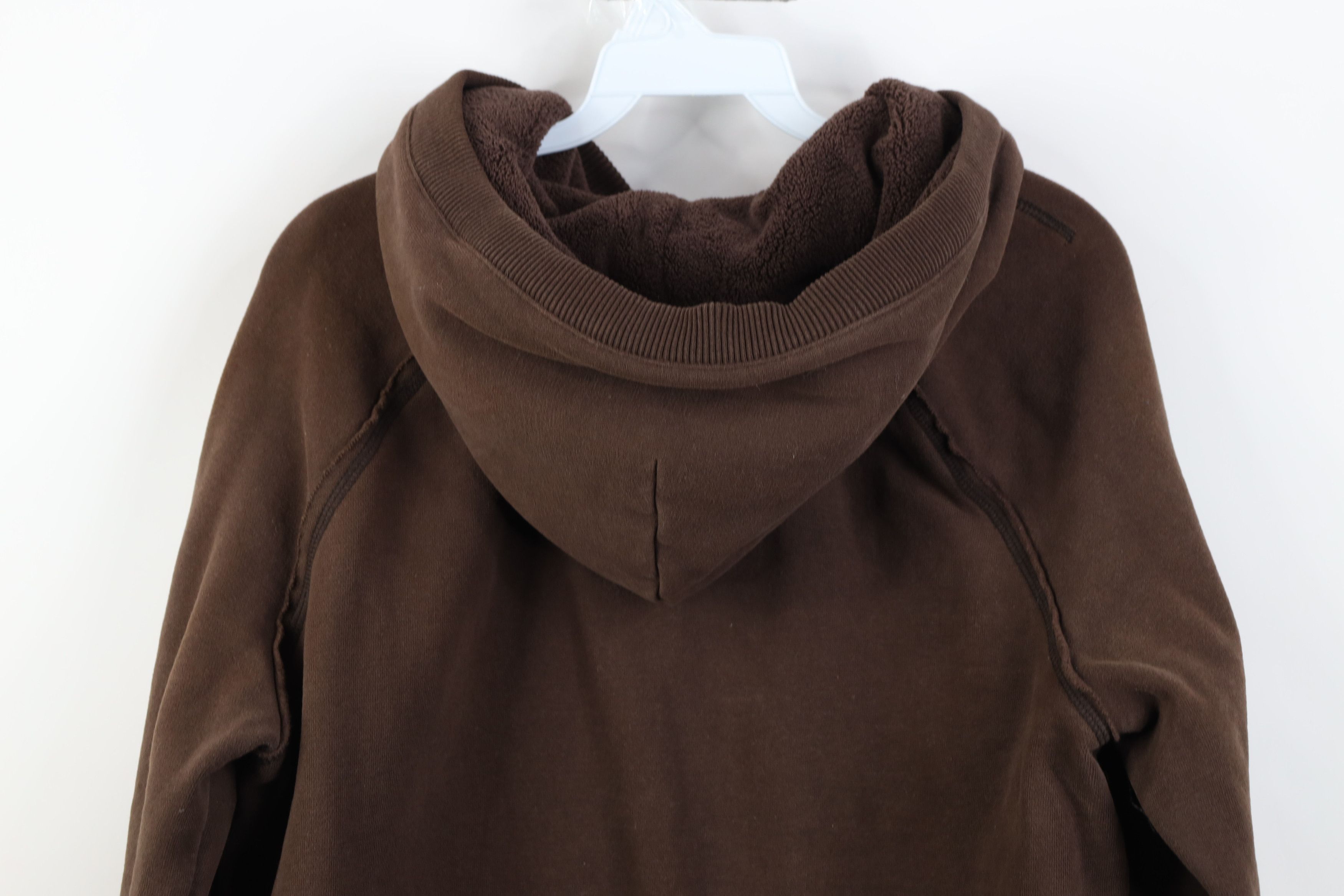 American Eagle Outfitters Vintage 90s Y2K American Eagle Babydoll Fleece Lined Hoodie Size XL / US 12-14 / IT 48-50 - 14 Thumbnail
