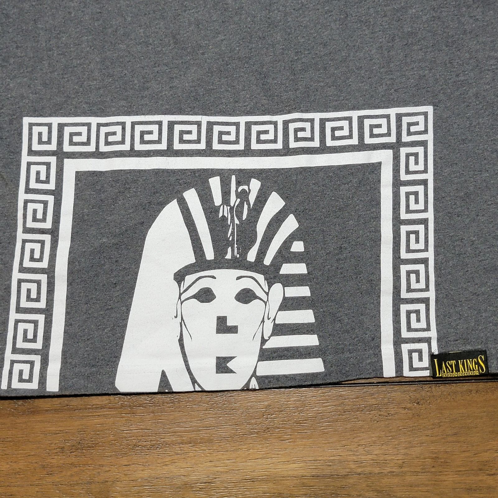 Last Kings Last Kings Grey Tee "Kingin" - Size XL* Size US XL / EU 56 / 4 - 3 Thumbnail