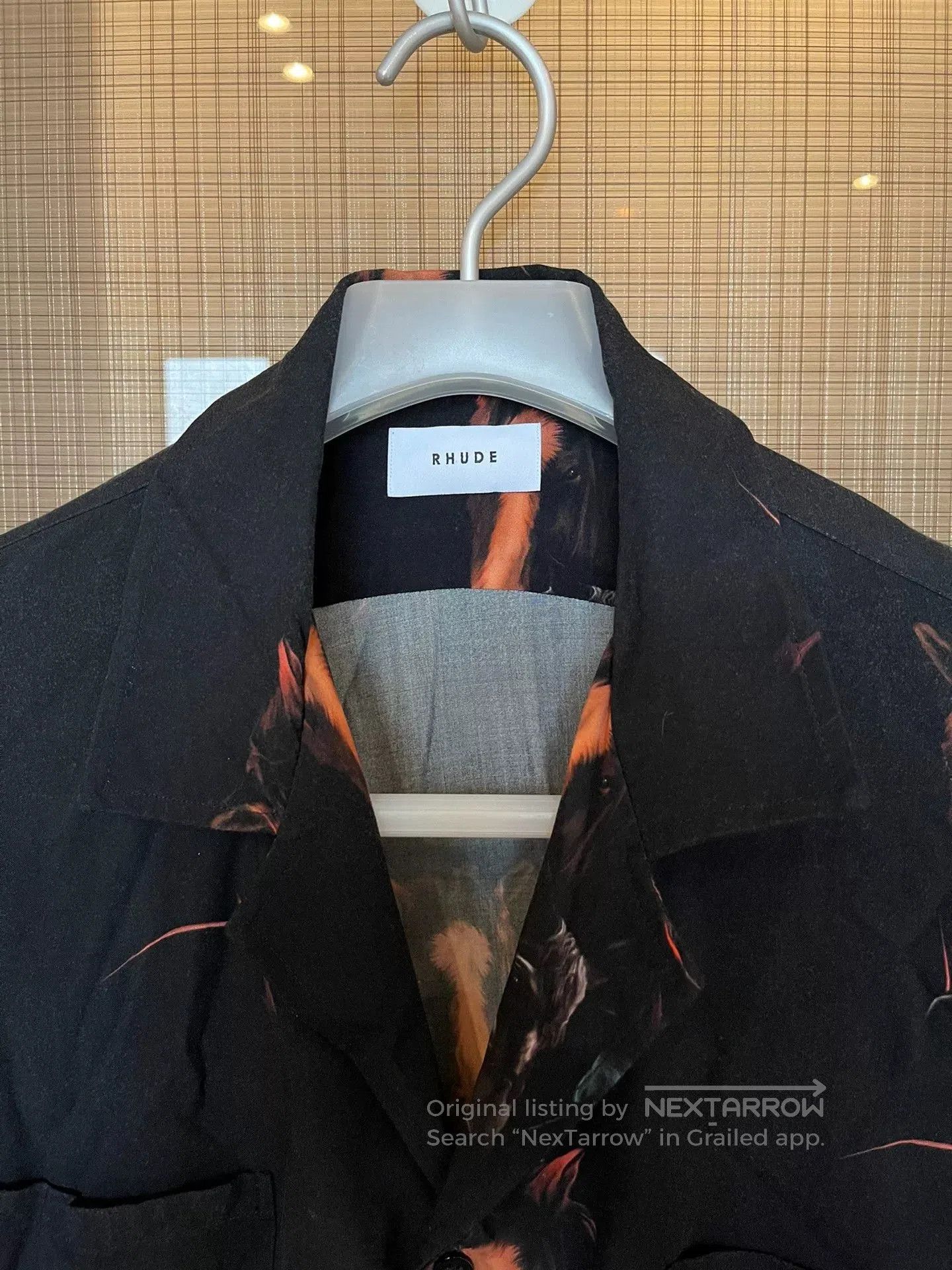 Rhude RHUDE Men's Horse Print Shirt. Size US M / EU 48-50 / 2 - 2 Thumbnail