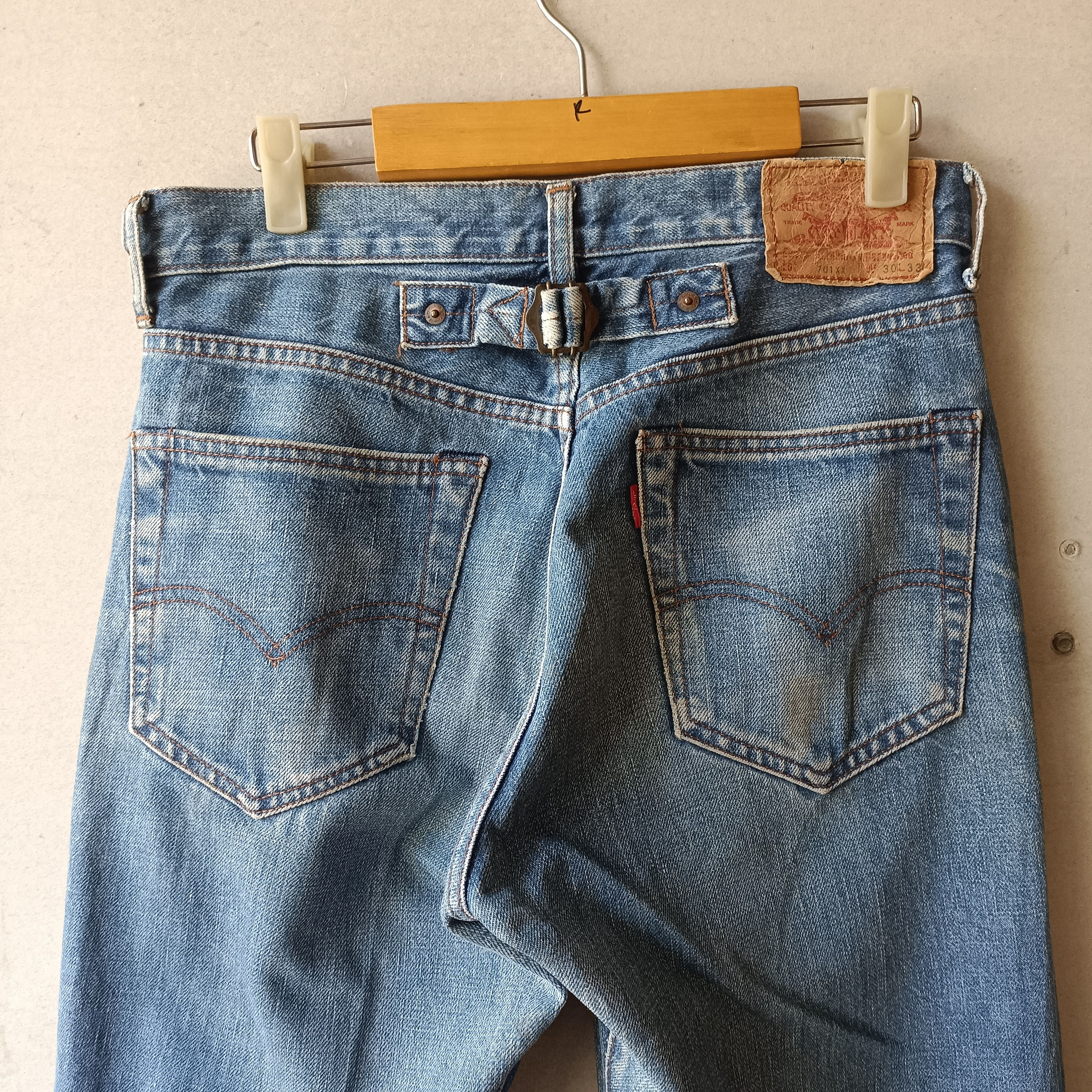 Levi's LEVI’S 701-XX BIG E MODEL 1937 JAPAN MADE🇯🇵 BUTTON J22 Size US 30 / EU 46 - 8 Thumbnail
