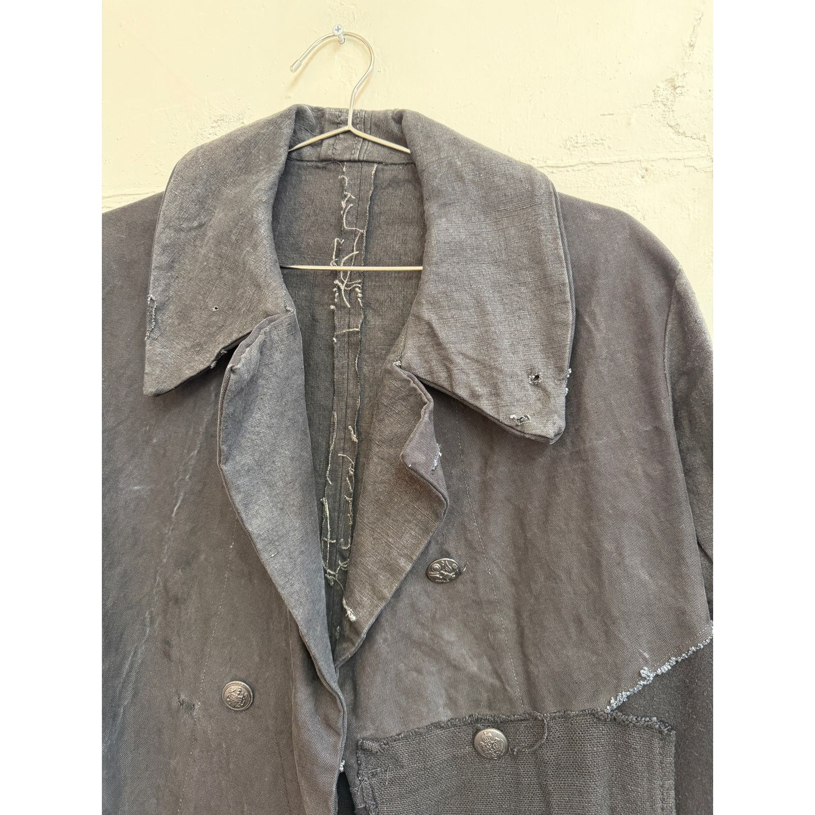 Greg Lauren Greg Lauren SAMPLE FW15 Duffle Double Breasted Artist Coat Size S / US 4 / IT 40 - 5 Thumbnail