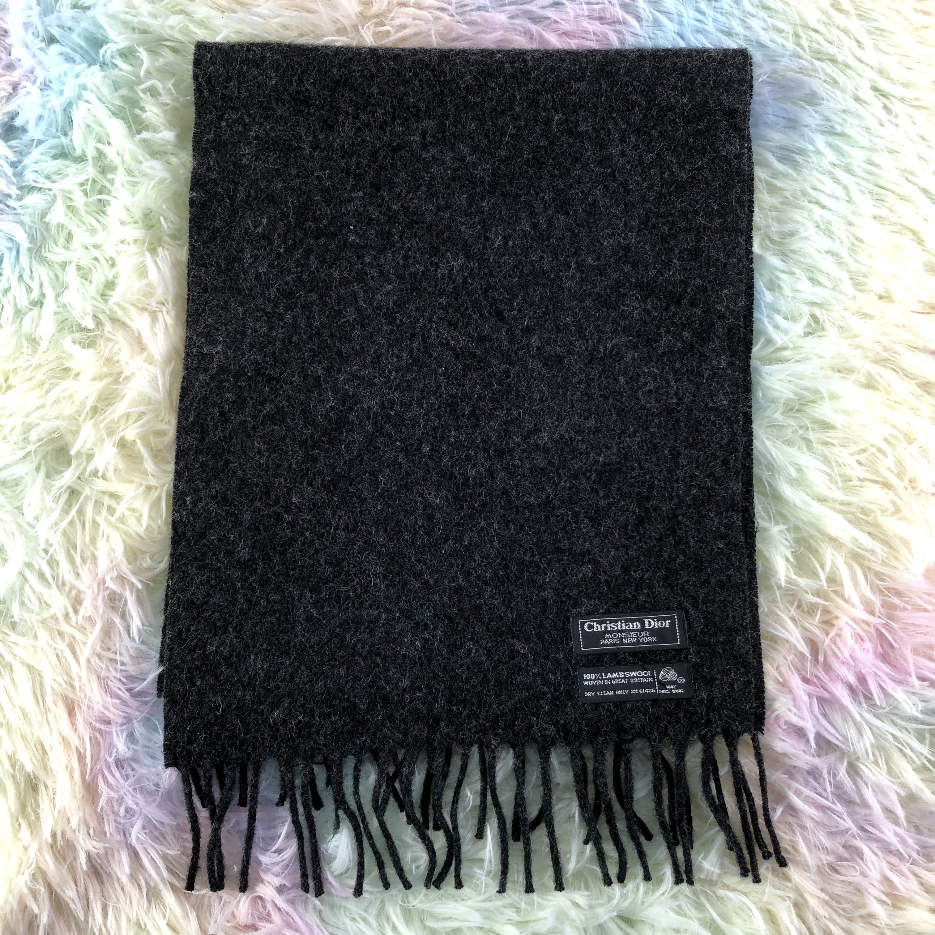 Vintage Christian Dior Monsieur Scarf / Muffler / Neckwear - KM258 Size ONE SIZE - 2 Thumbnail