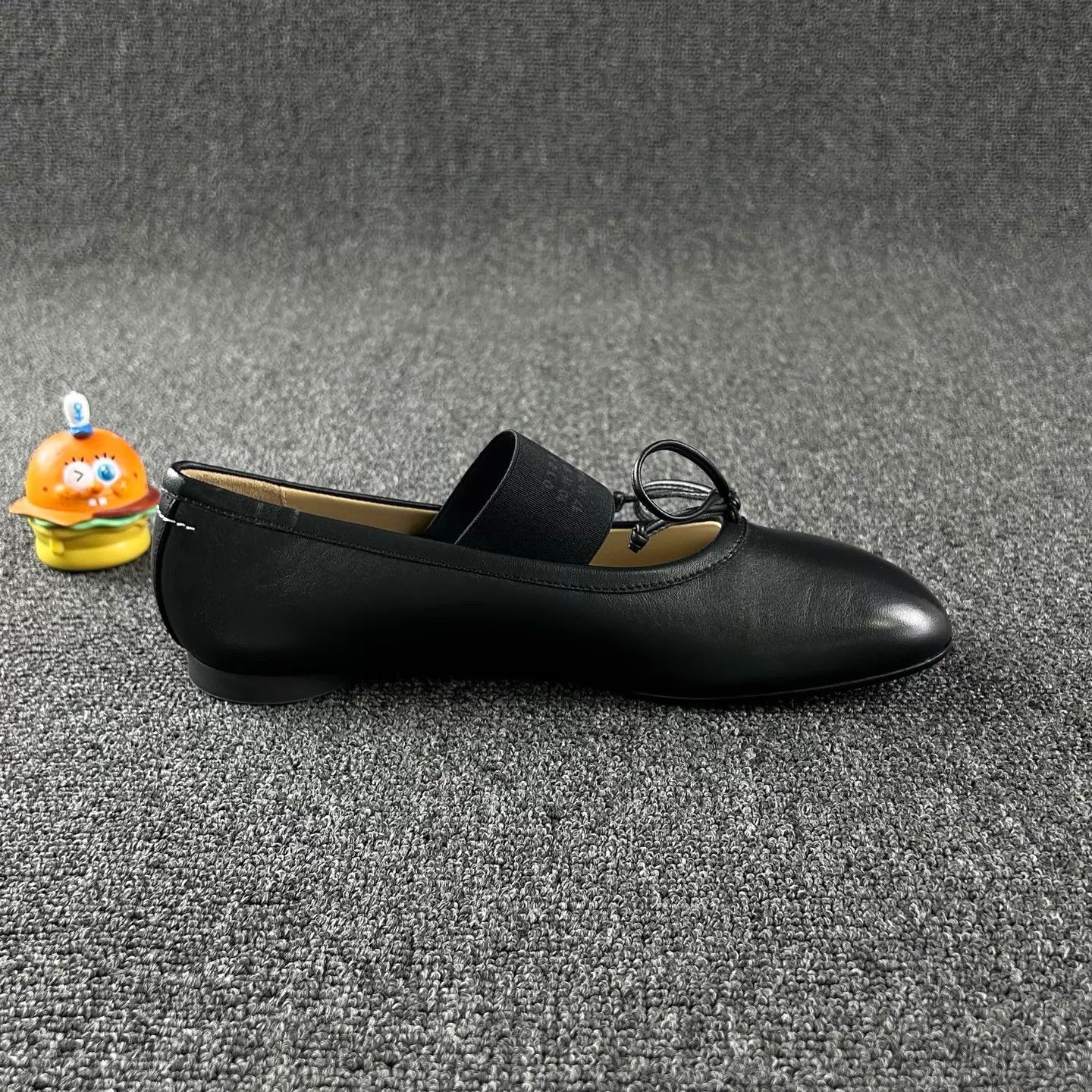 Maison Margiela Maison Margiela Black Bow Black Laces Flats 37.5 Size US 7 / IT 37 - 4 Thumbnail