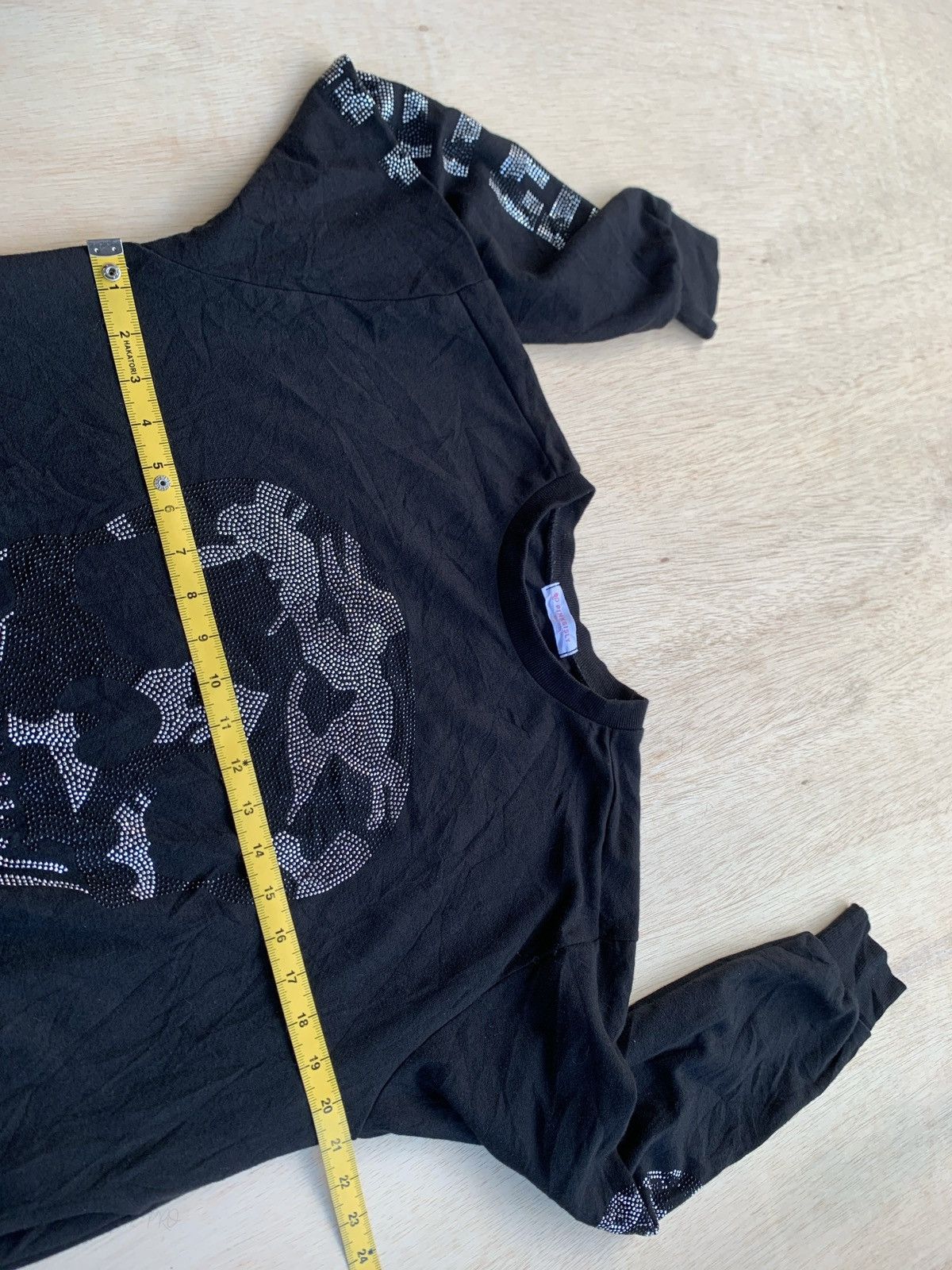 If Six Was Nine × Japanese Brand × Le Grande Bleu (L.G.B.) Y2k Poem Skull Pinksisly Sweatshirt Size US L / EU 52-54 / 3 - 6 Thumbnail