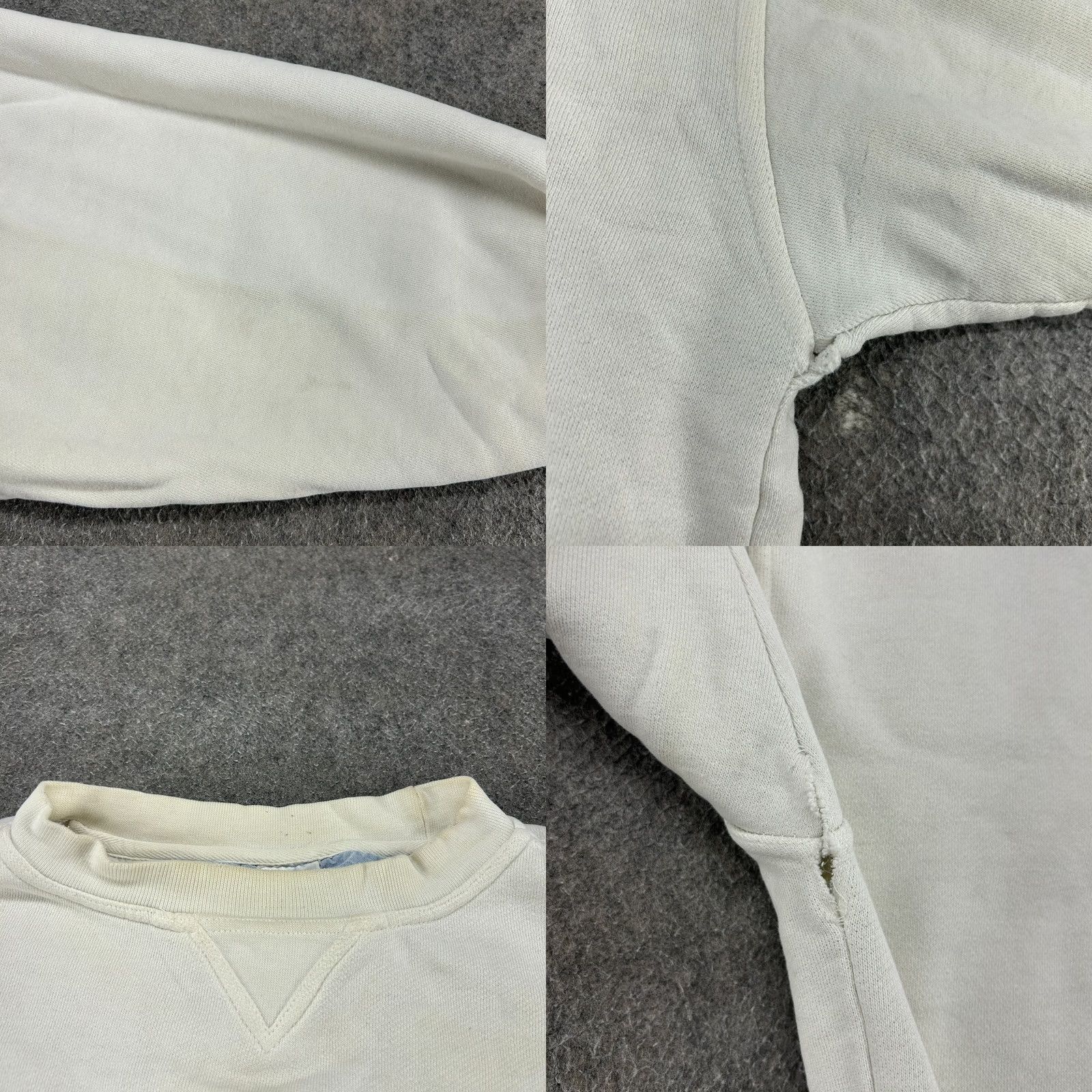 Vintage VINTAGE BAC Premier Sweatshirt Mens XL White Pullover Crew Neck Cotton Polyester Fleece Embroidered 90s Size US XL / EU 56 / 4 - 8 Thumbnail