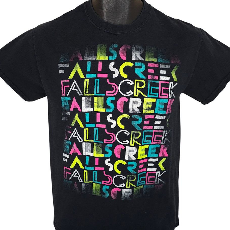 Other Falls Creek T Shirt Mens Size Small Black Travel Destination Size US S / EU 44-46 / 1 - 1 Thumbnail