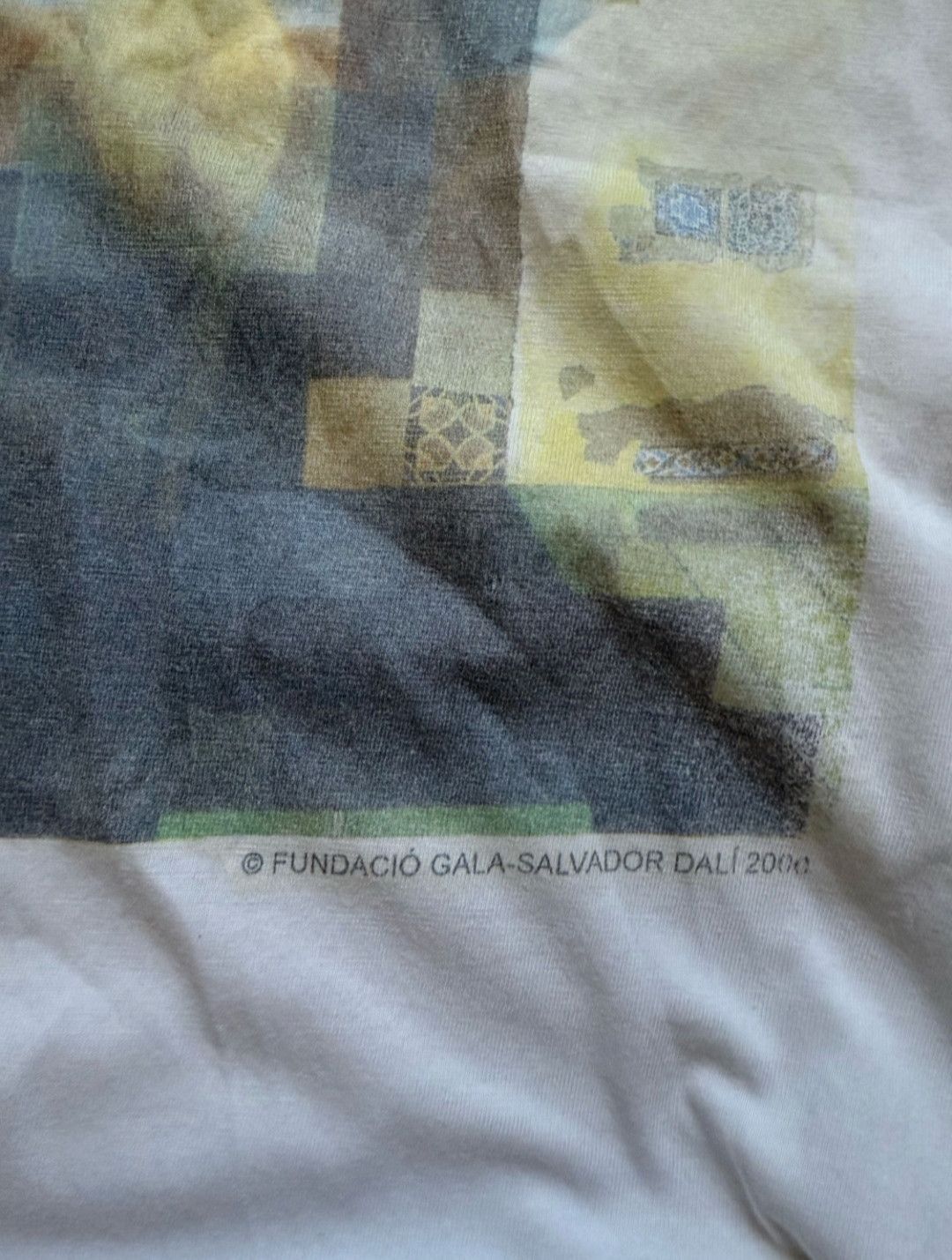 Vintage Vintage 00's Salvador Dali Art Pixel t-shirt Size US M / EU 48-50 / 2 - 4 Thumbnail