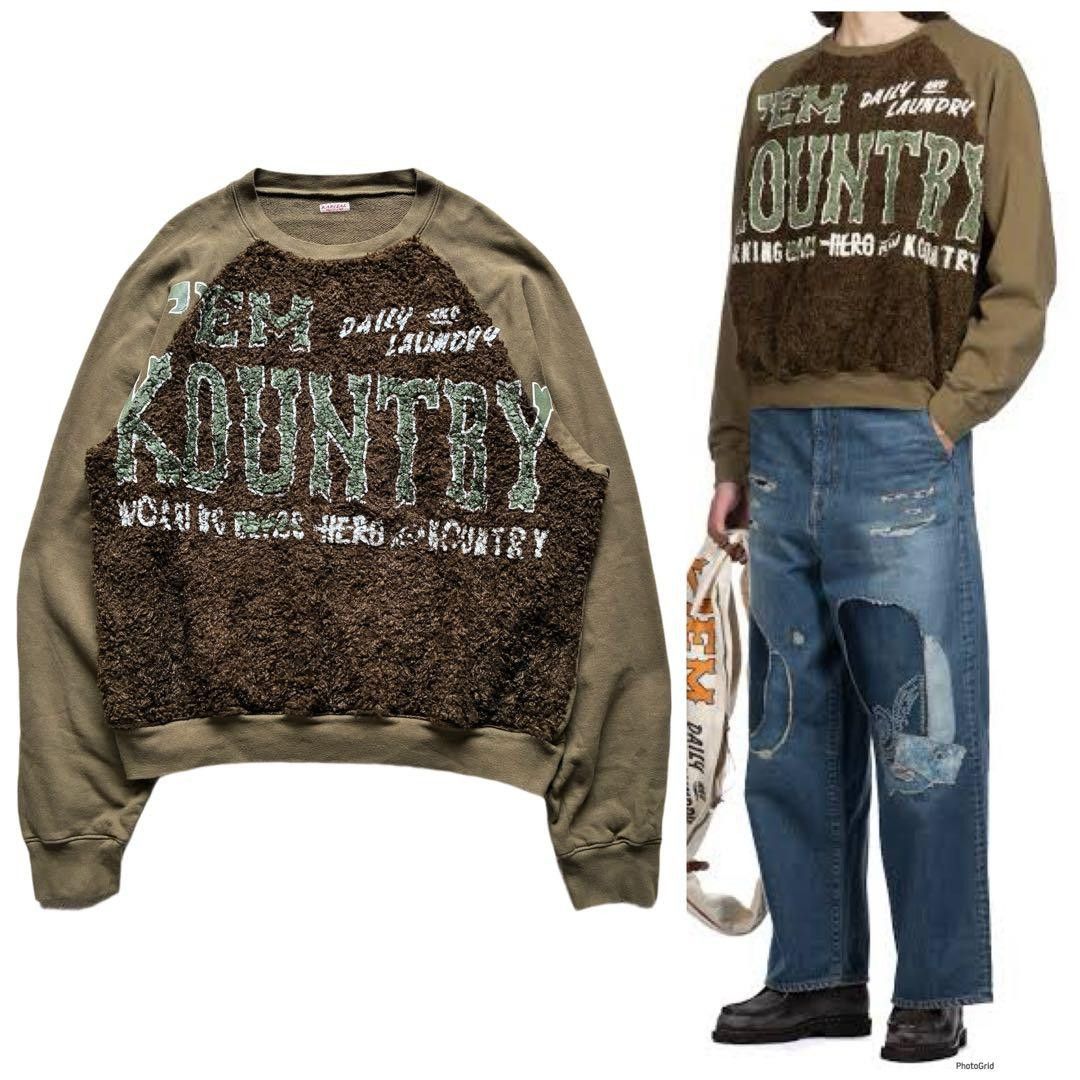 Kapital KAPITAL Knit Fur Grizzly Sweat- EM Kountry Size US M / EU 48-50 / 2 - 1 Thumbnail
