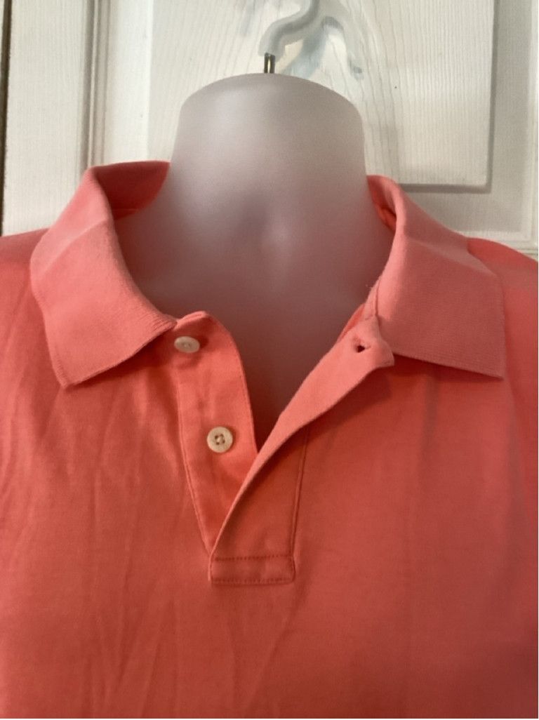 Roundtree & Yorke Roundtree & Yorke Coral Polo Size US XL / EU 56 / 4 - 2 Thumbnail