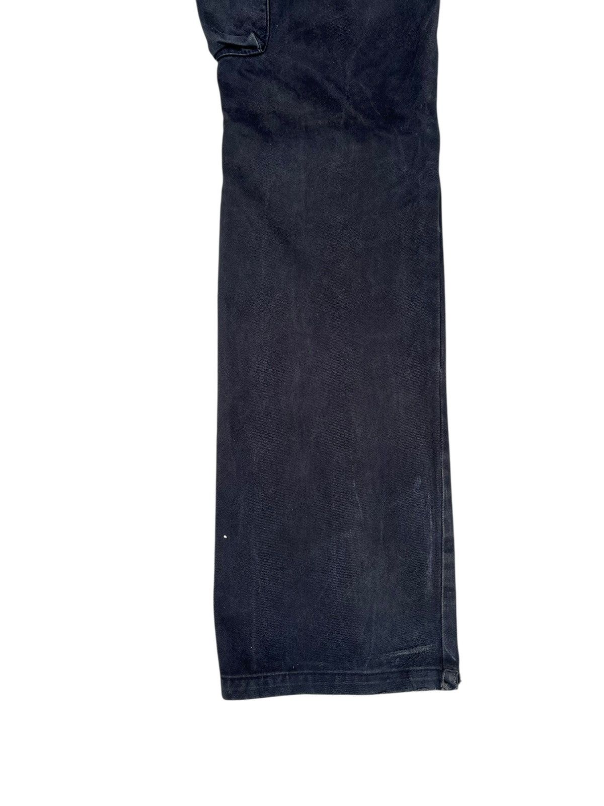 wjk WJK Japan Distressed Sun Faded Black Cargo Trouser Pant Size US 30 / EU 46 - 16 Thumbnail