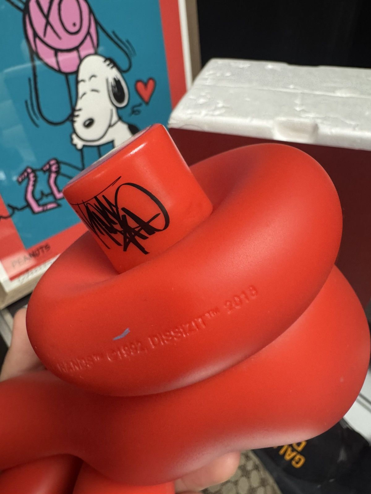 Other Slick OG “LA HANDS” 11” Vinyl Figure Red Size ONE SIZE - 9 Thumbnail