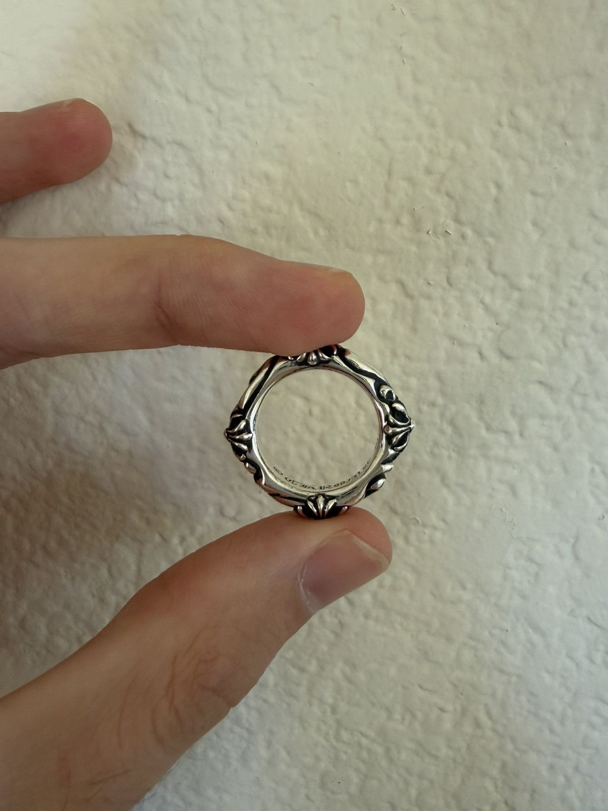 Chrome Hearts Chrome Hearts SBT Band Ring Size ONE SIZE - 9 Thumbnail
