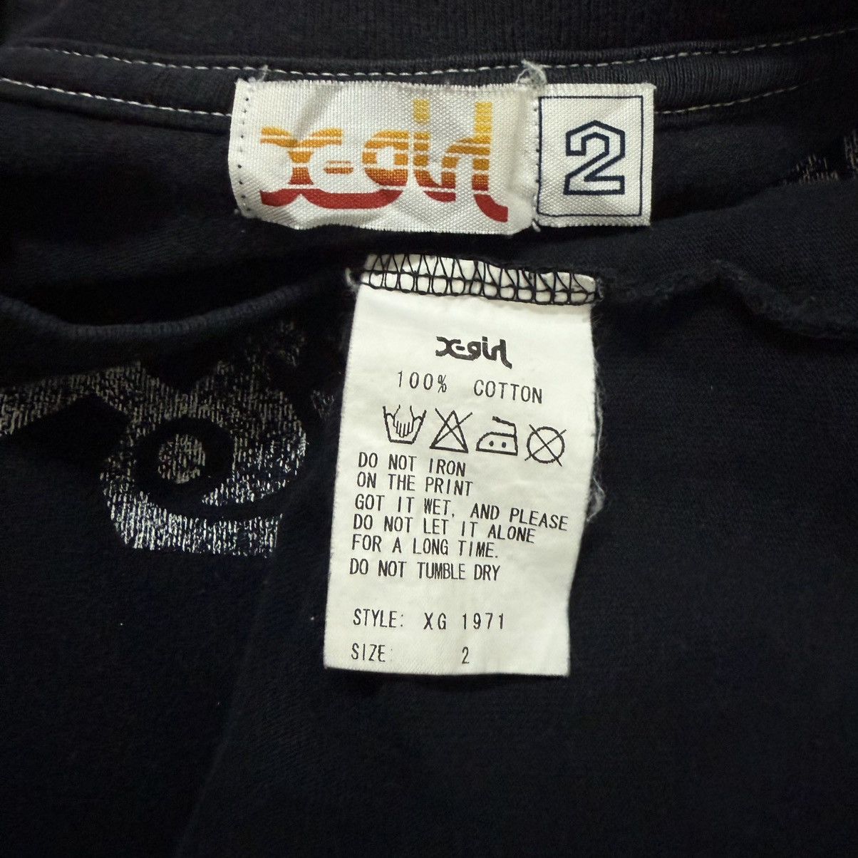 Japanese Brand Xgirl Tshirt Japanese Brand Size US S / EU 44-46 / 1 - 3 Thumbnail