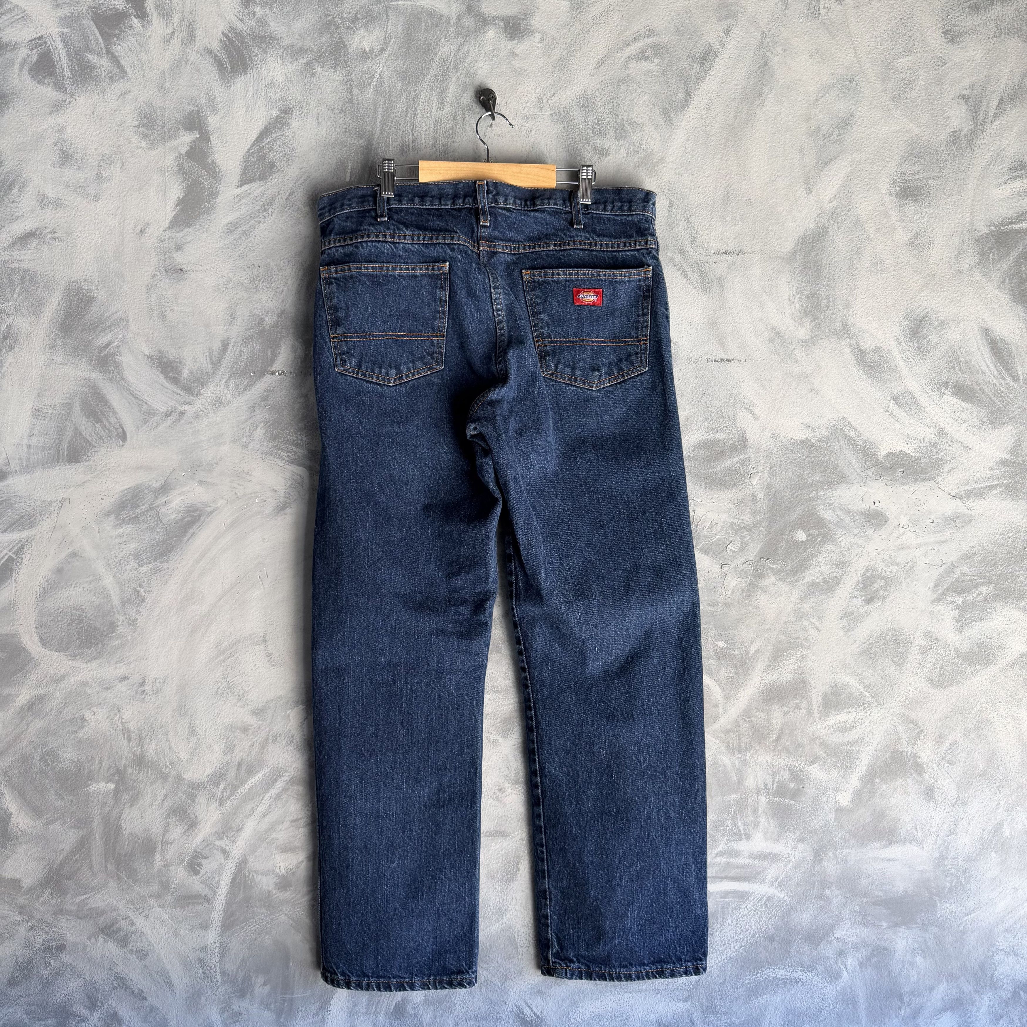 Dickies Vtg Dickies Carpenter Jeans Mens Dark Blue Streetwear Y2K Size US 36 / EU 52 - 2 Thumbnail